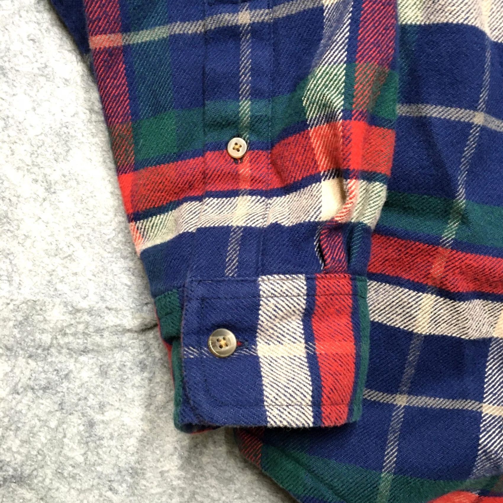 Vineyard Vines Vineyard Vines Crosby Shirt Mens L Blue Plaid Flannel Windbreaker Lined Button-Up Long Sleeve Casual Winter Size US L / EU 52-54 / 3 - 3 Thumbnail