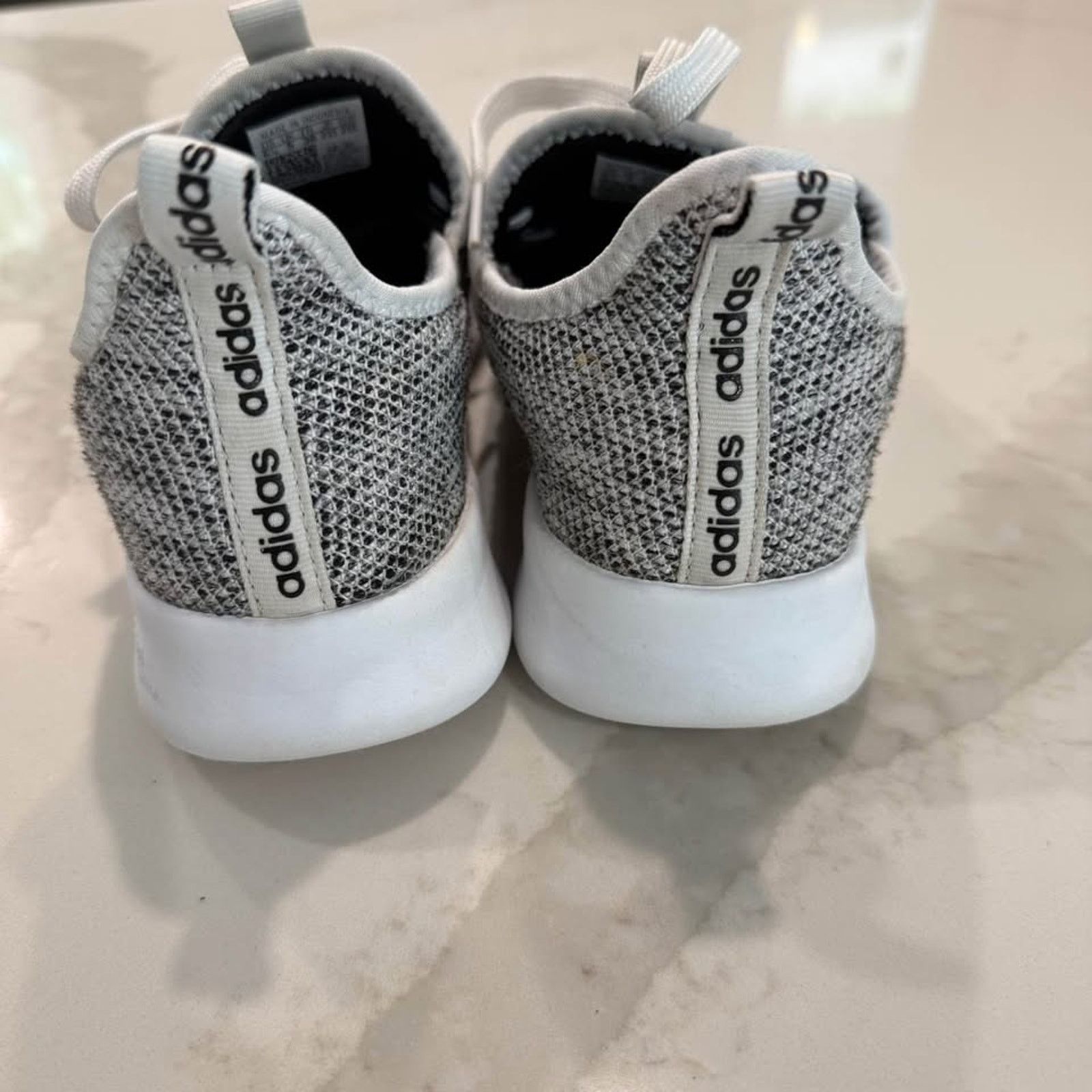 Adidas Adidas Cloudfoam Athletic Running Shoes Womens 6.5 Gray Size US 6.5 / IT 36.5 - 3 Thumbnail