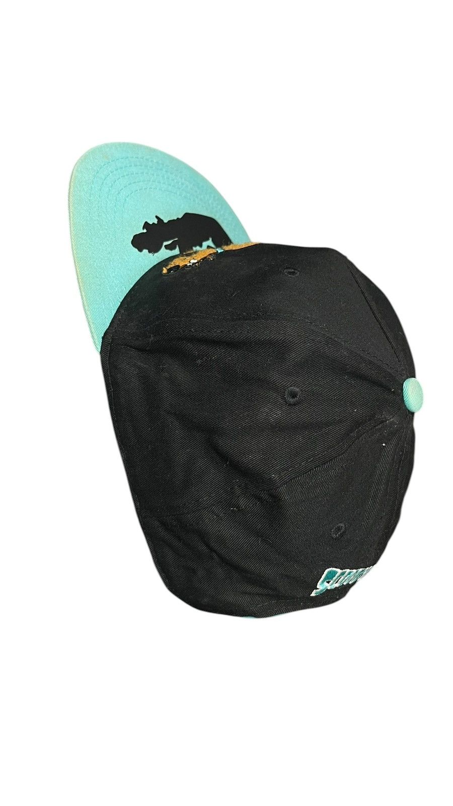 Cartoon Network Y2K Flatbill Scooby-Doo Black and Teal Cap Size ONE SIZE - 8 Thumbnail