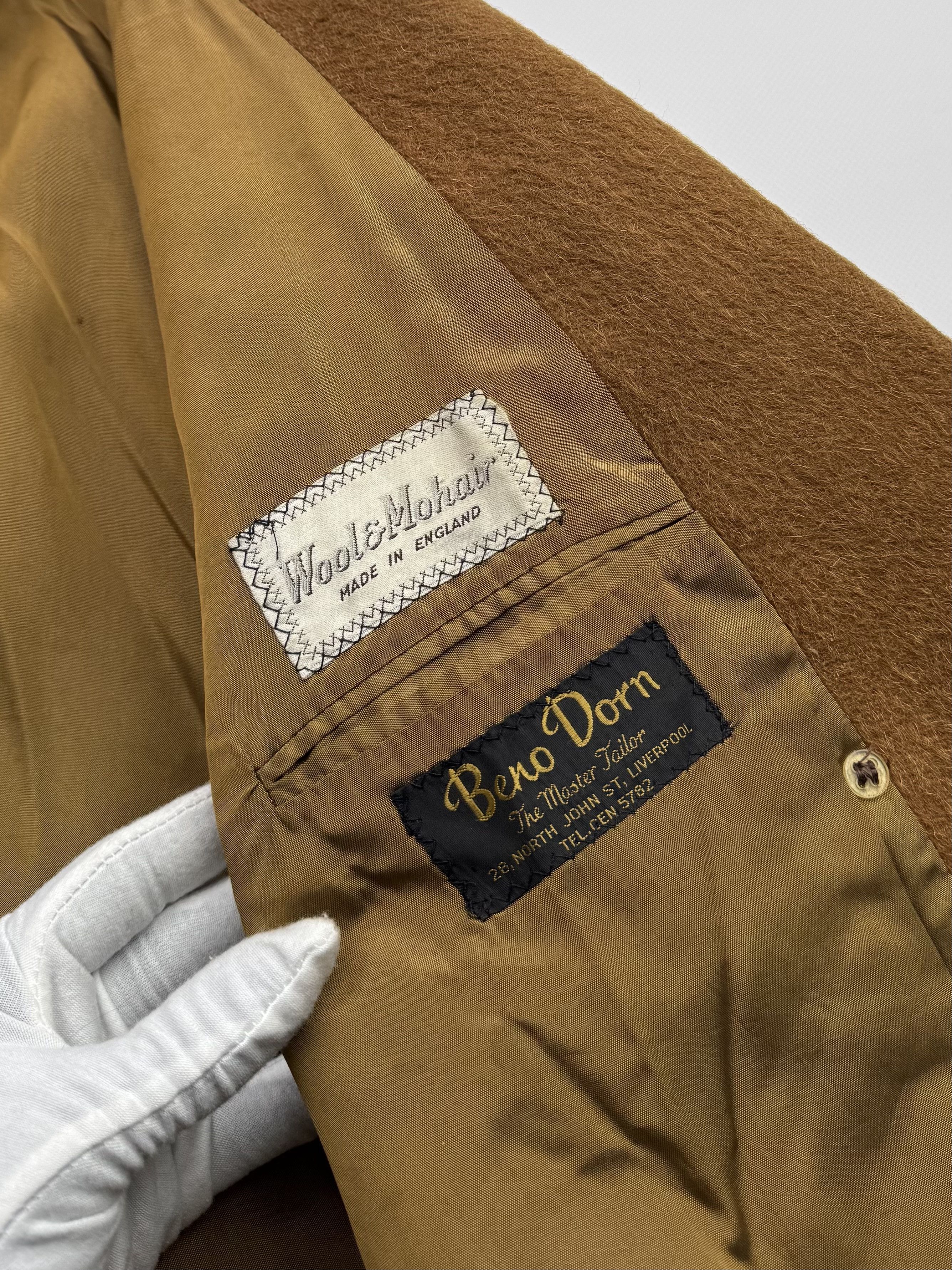 Japanese Brand Vintage Wool&Mohair Coat B469(V297)E2 Size US L / EU 52-54 / 3 - 9 Thumbnail