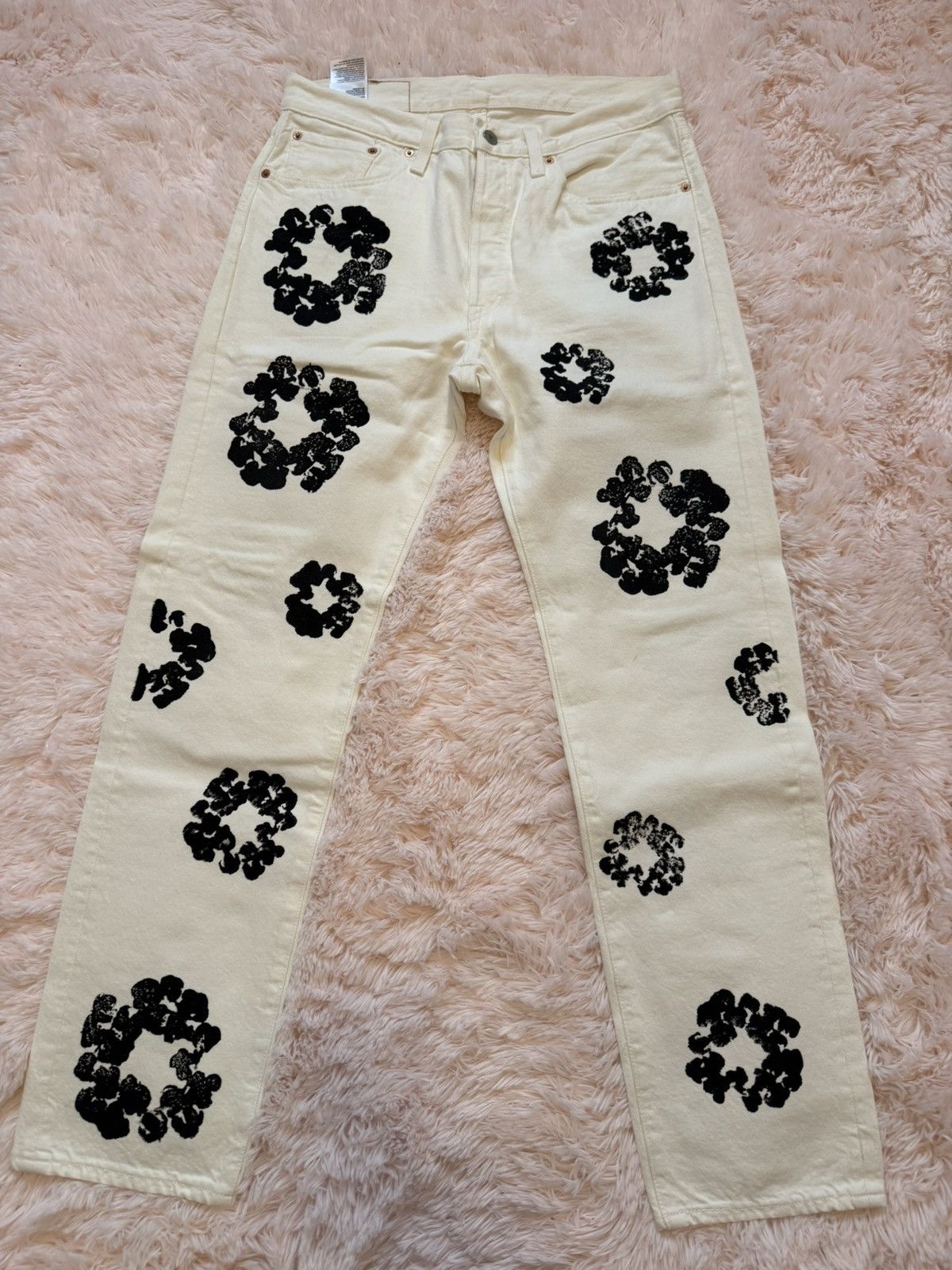 DENIM TEARS Denim Tears Jean White/Black Size US 32 / EU 48 - 1 Thumbnail