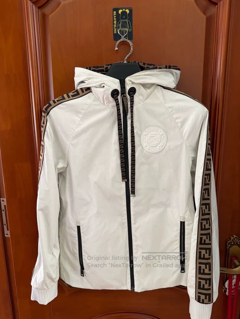 Fendi Two-Way Wearable Monogram FF Jacket