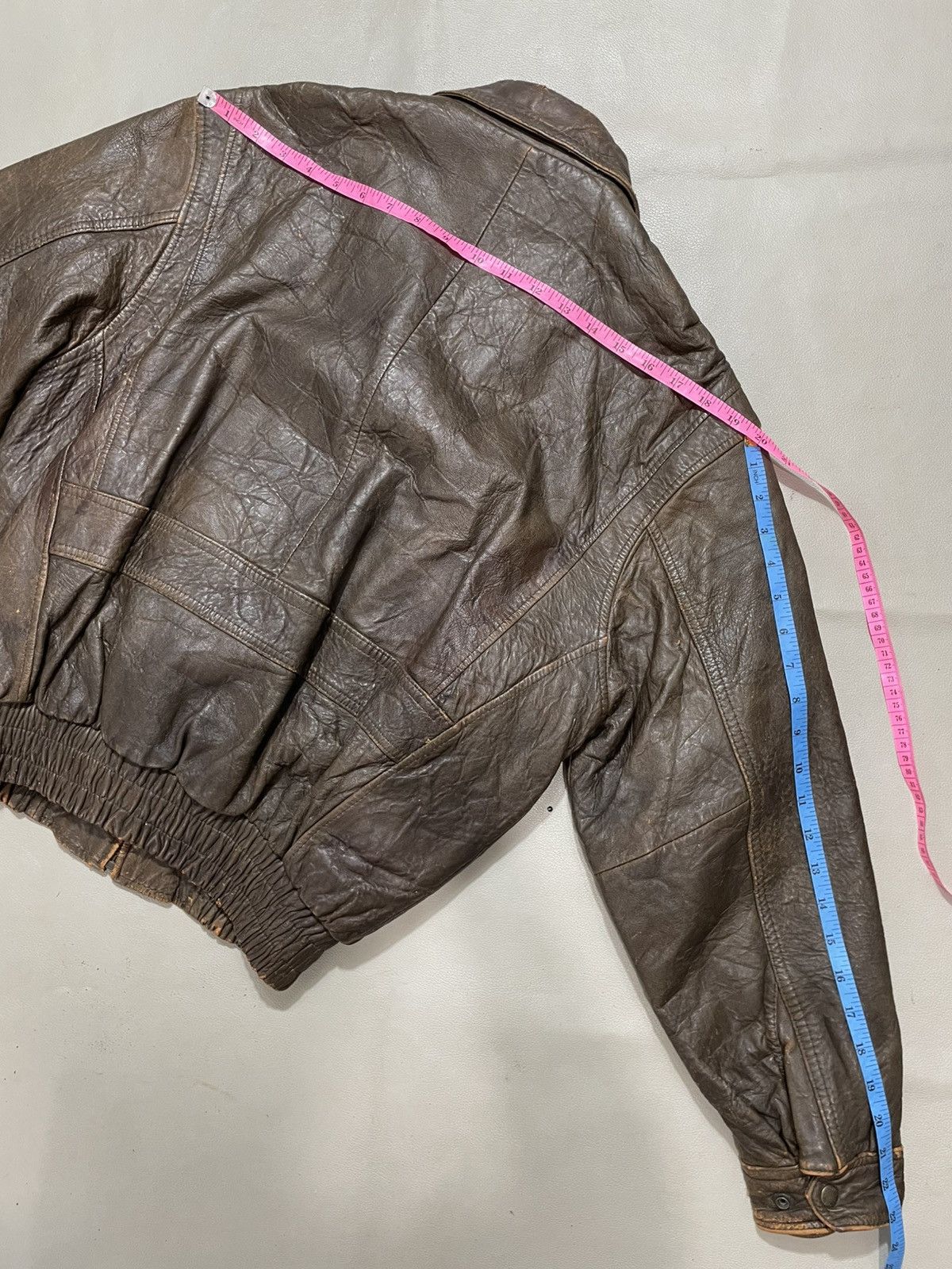 Issey Miyake Vintage Issey Miyake Design Leather Jacket D'homme A'Homme Size US M / EU 48-50 / 2 - 11 Thumbnail