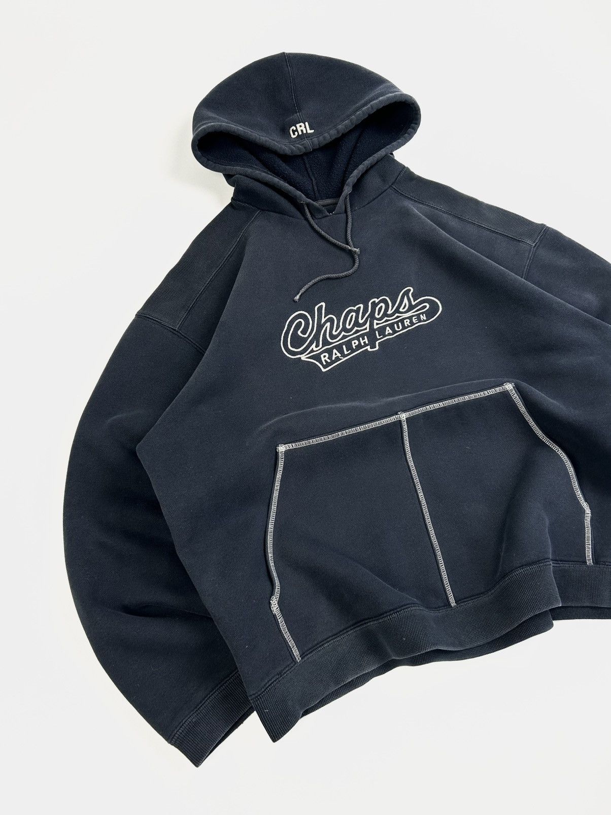 Chaps Ralph Lauren Vintage Ralph Lauren Chaps Rare Baggy Hoodie Y2k Size US L / EU 52-54 / 3 - 6 Thumbnail