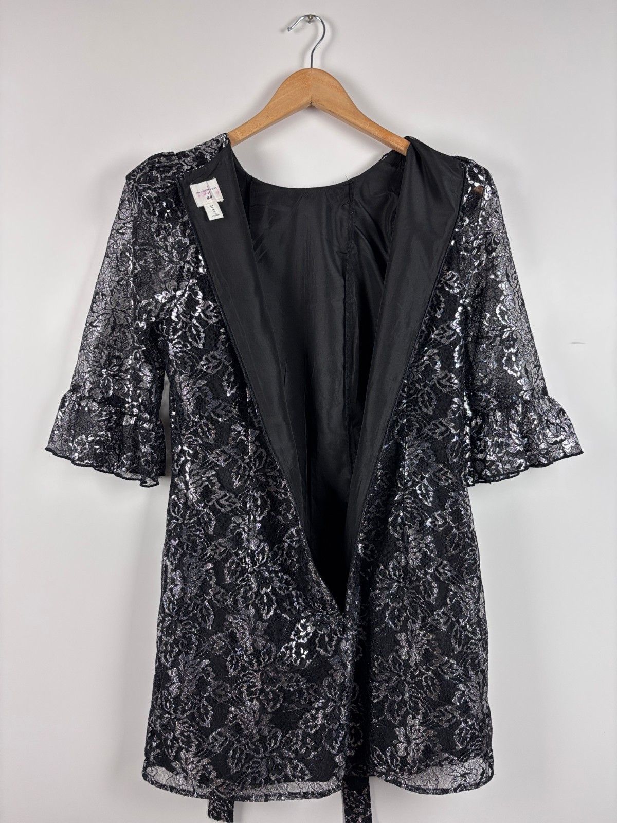 H&M The Vampire's Wife x H&M Floral Mini Dress Sliver US 12 Size XL / US 12-14 / IT 48-50 - 8 Thumbnail