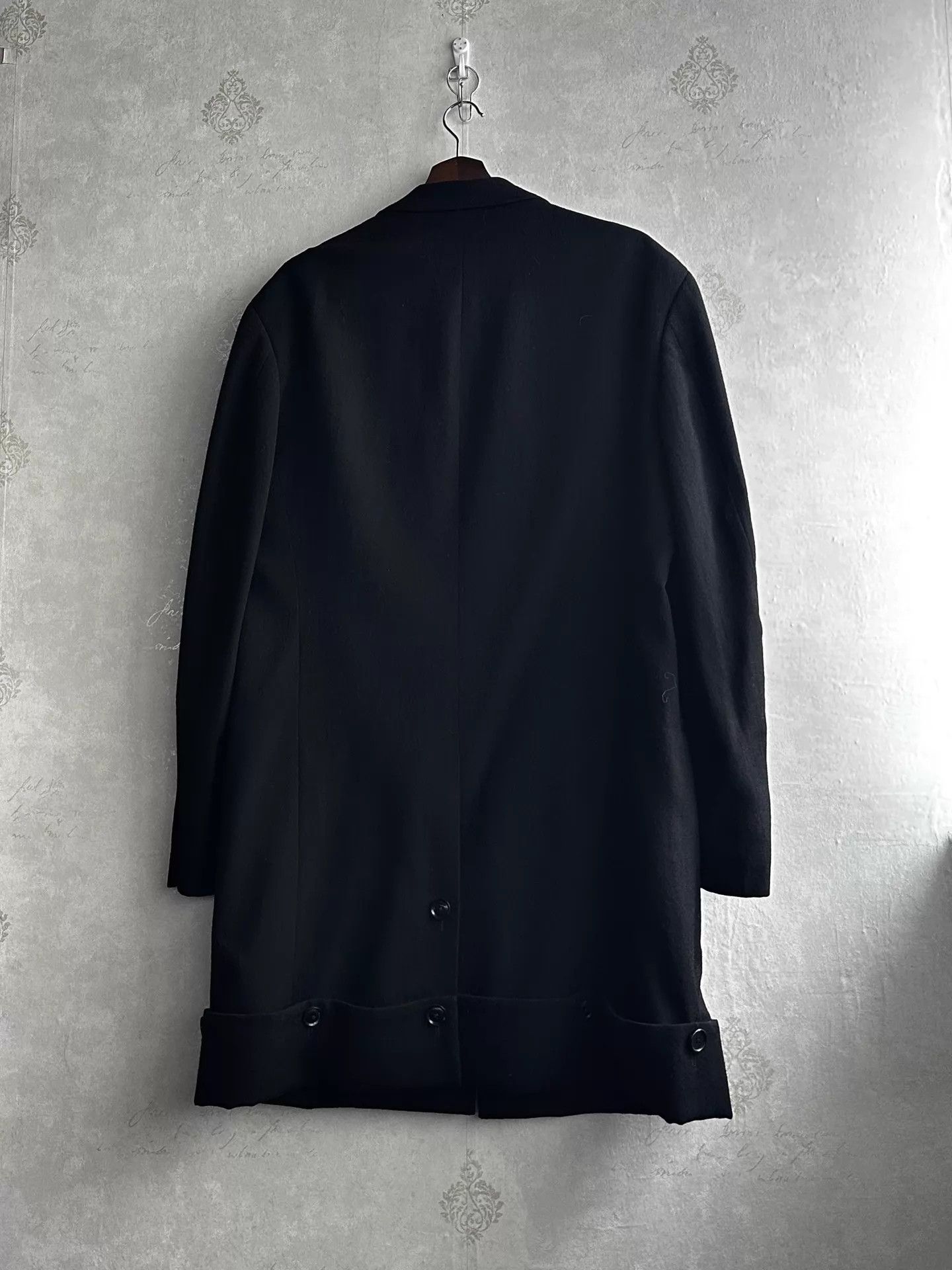 Yohji Yamamoto Yohji Yamamoto Pour Homme Foldable Hem Coat Size 1 Size US S / EU 44-46 / 1 - 3 Thumbnail