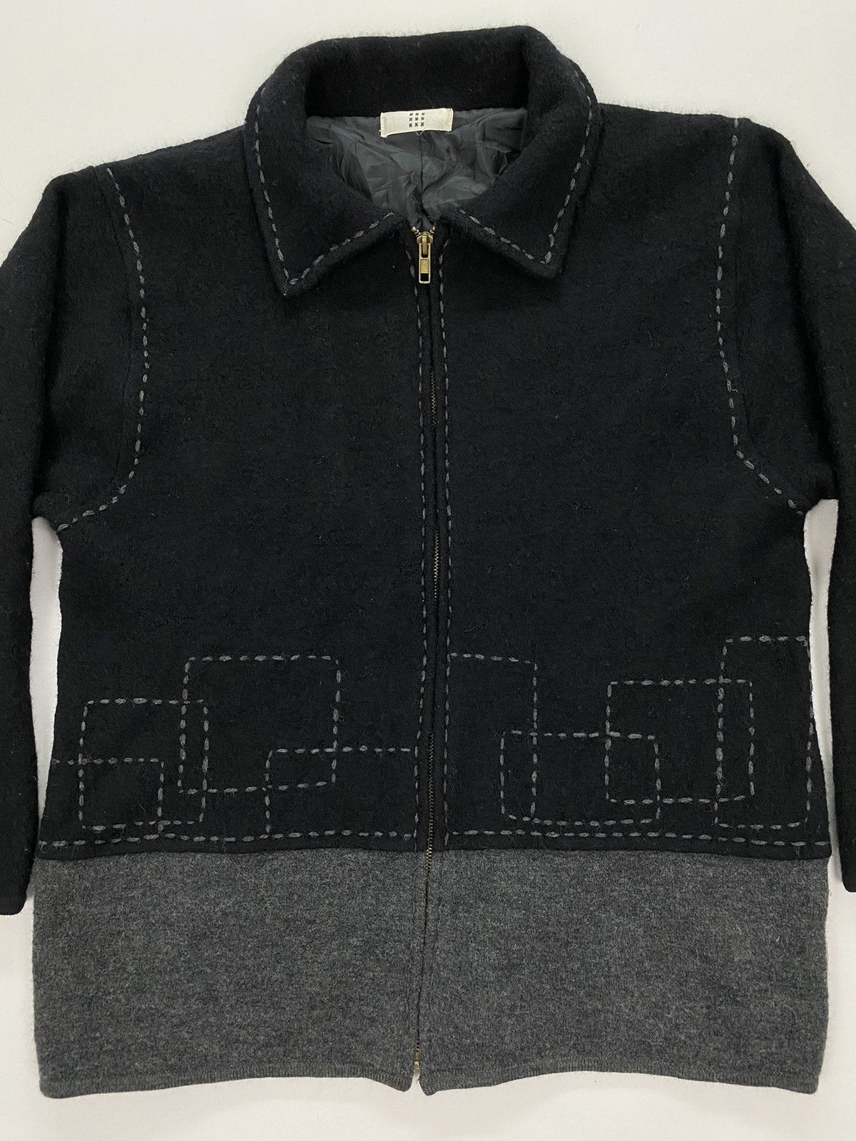 Japanese Brand Japanese Brand Sashiko Wool Jacket Size S / US 4 / IT 40 - 3 Thumbnail