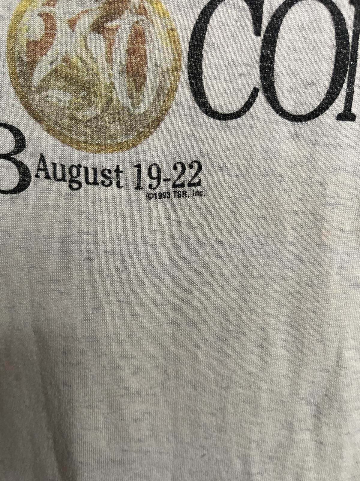 Fruit Of The Loom VTG 1993 Gen Con T-shirt Magic the Gathering Introduced XXL Size US XXL / EU 58 / 5 - 4 Thumbnail