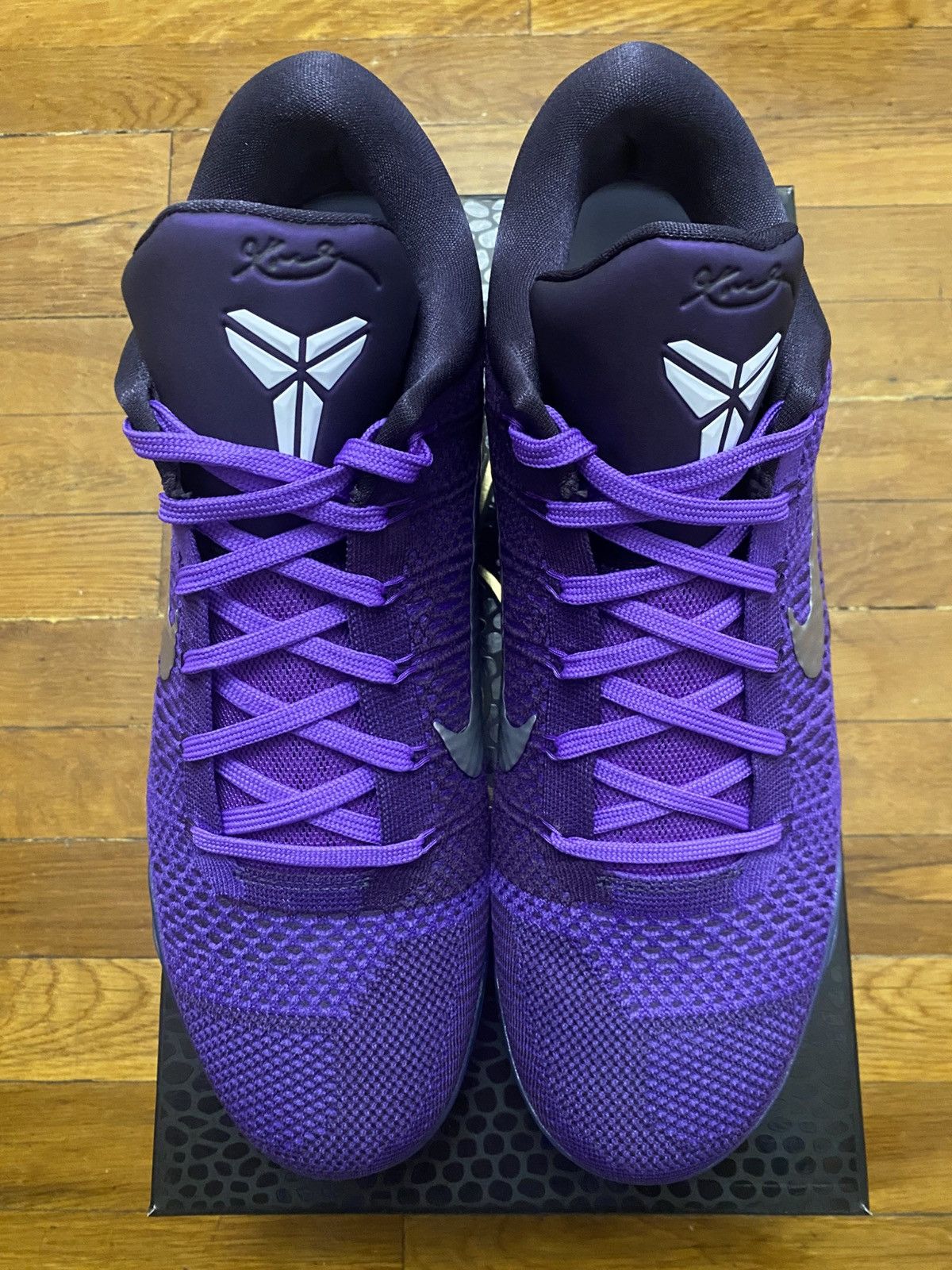 Nike Size 15 - Kobe IX Elite Low Protro Hyper Grape Purple Men’s Size US 15 / EU 48 - 4 Thumbnail