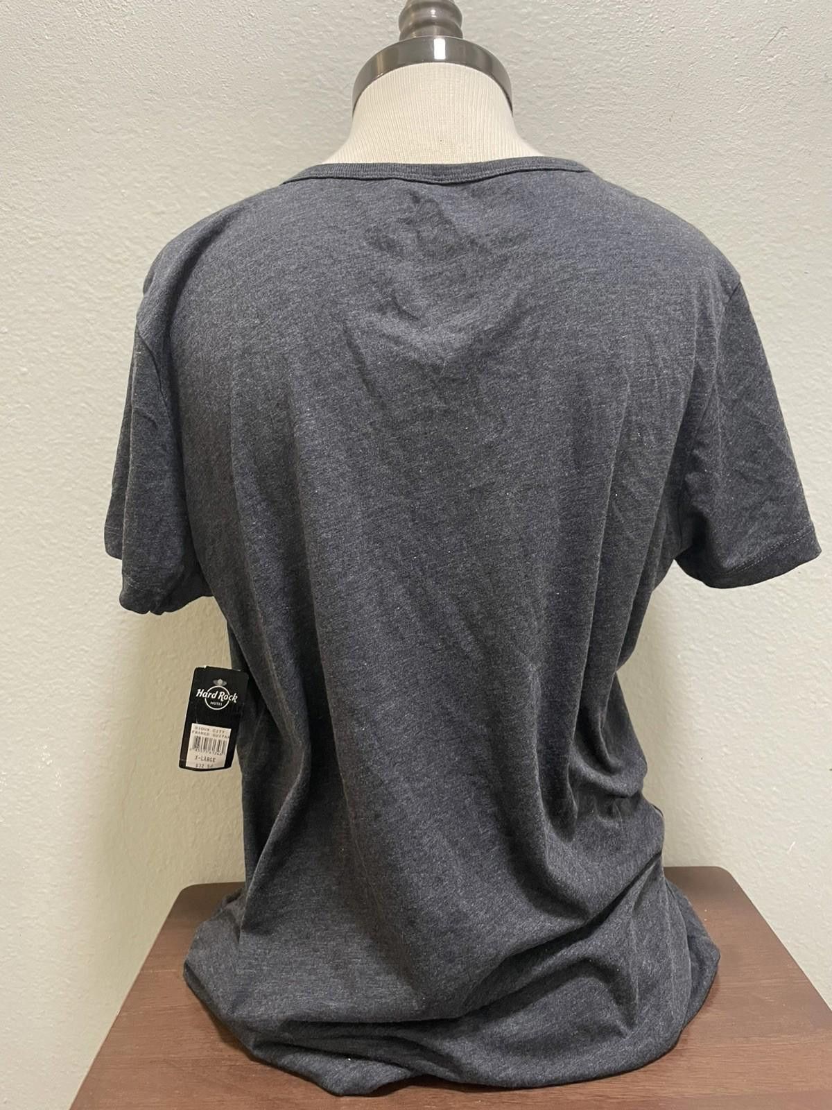Hard Rock Cafe NWT Hard Rock Couture Sioux City Shirt Women XL Gray Guitar Size XL / US 12-14 / IT 48-50 - 4 Thumbnail