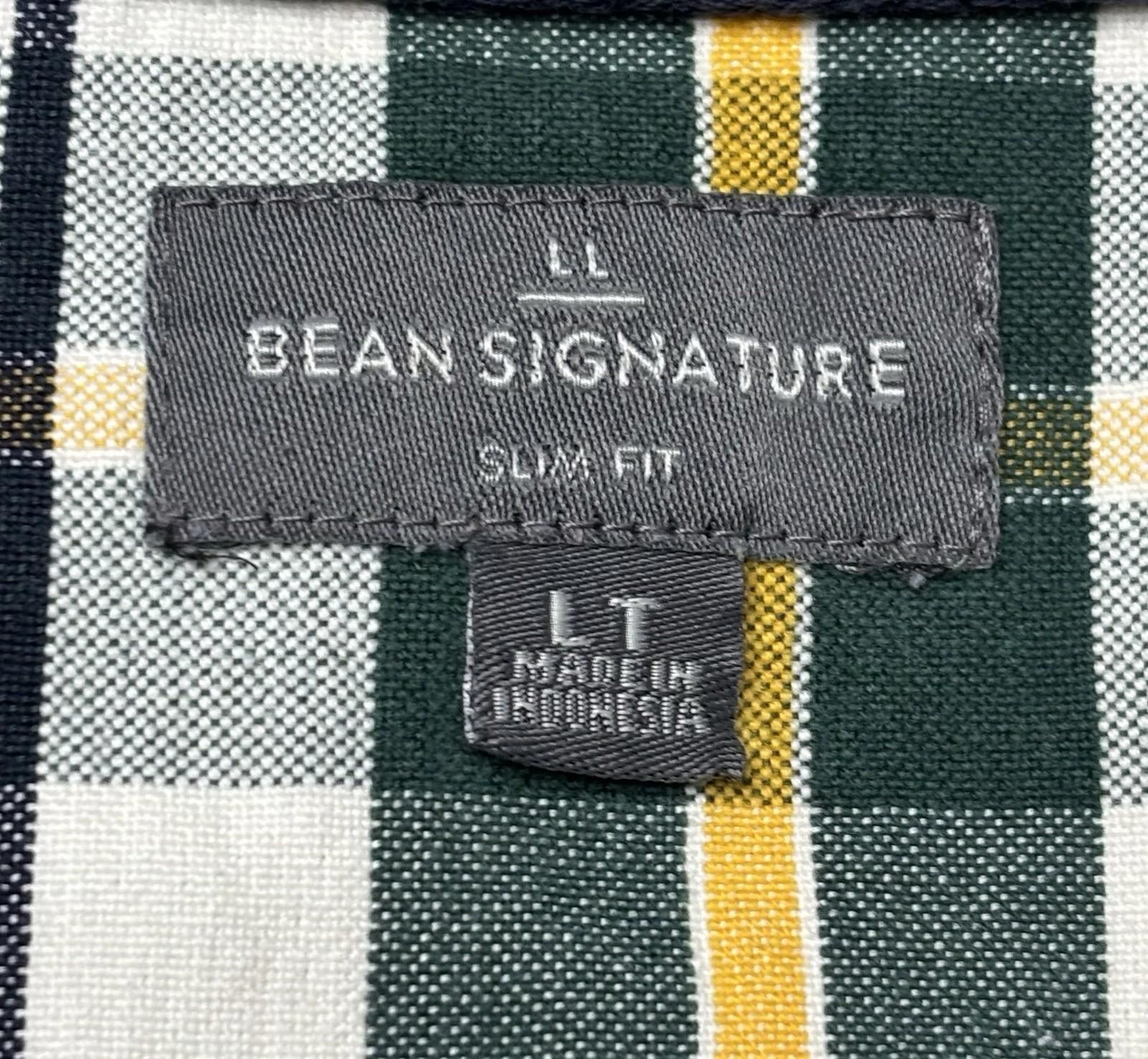 L.L. Bean LL Bean Signature Shirt Mens L Tall Flannel Plaid Cotton Size US L / EU 52-54 / 3 - 2 Thumbnail