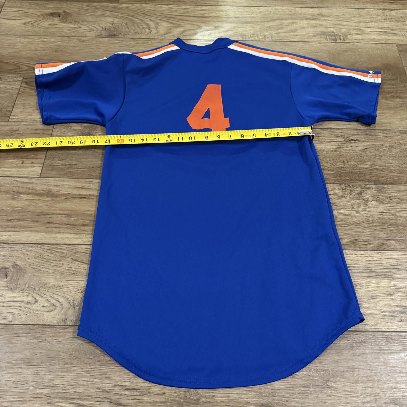 Majestic Vintage Mets Majestic Baseball MLB Little League Jersey Size US M / EU 48-50 / 2 - 8 Thumbnail