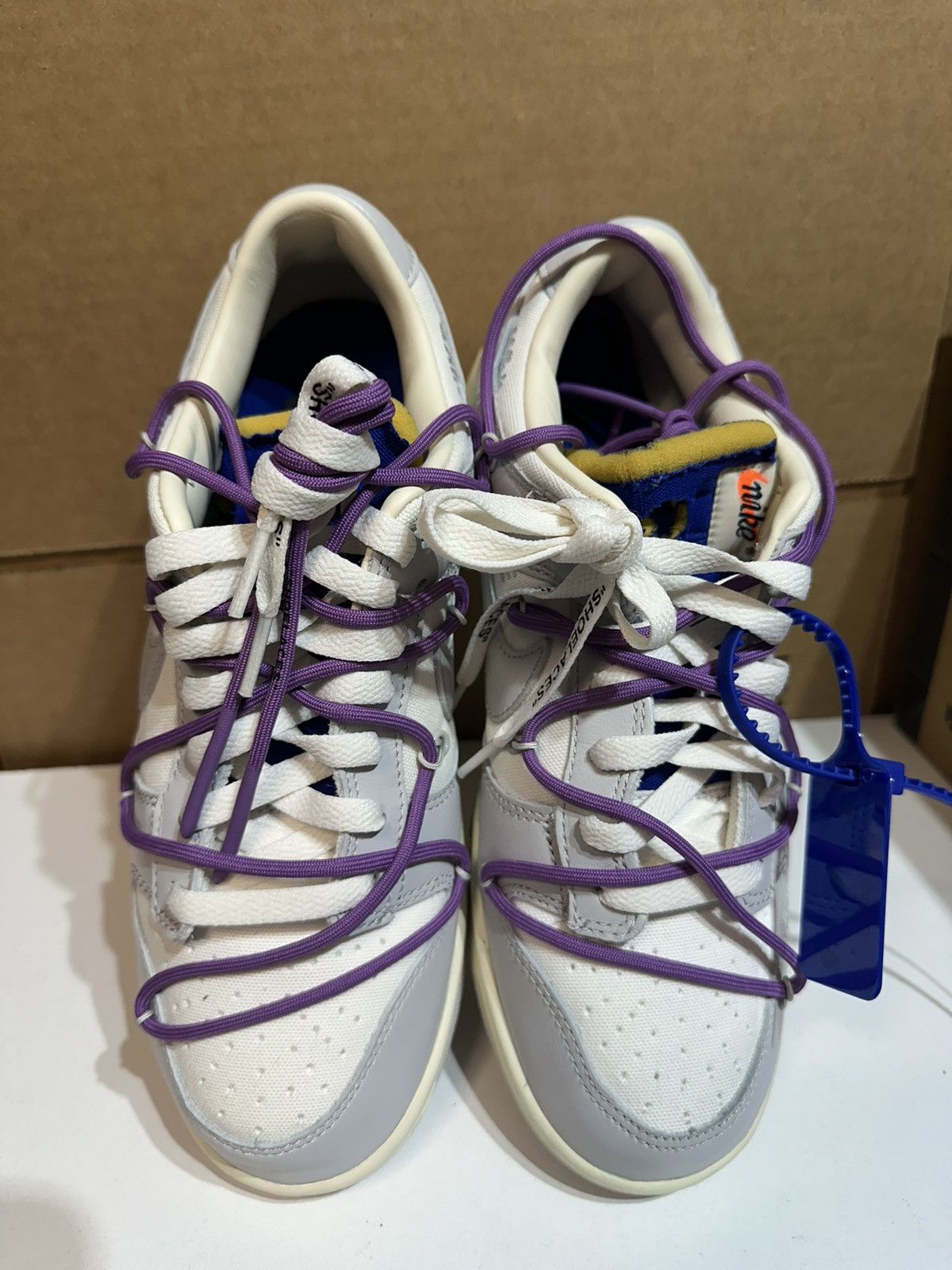 Nike × Off-White Lot 48 Nike x Off White Dunk Low Size US 8.5 / EU 41-42 - 2 Thumbnail