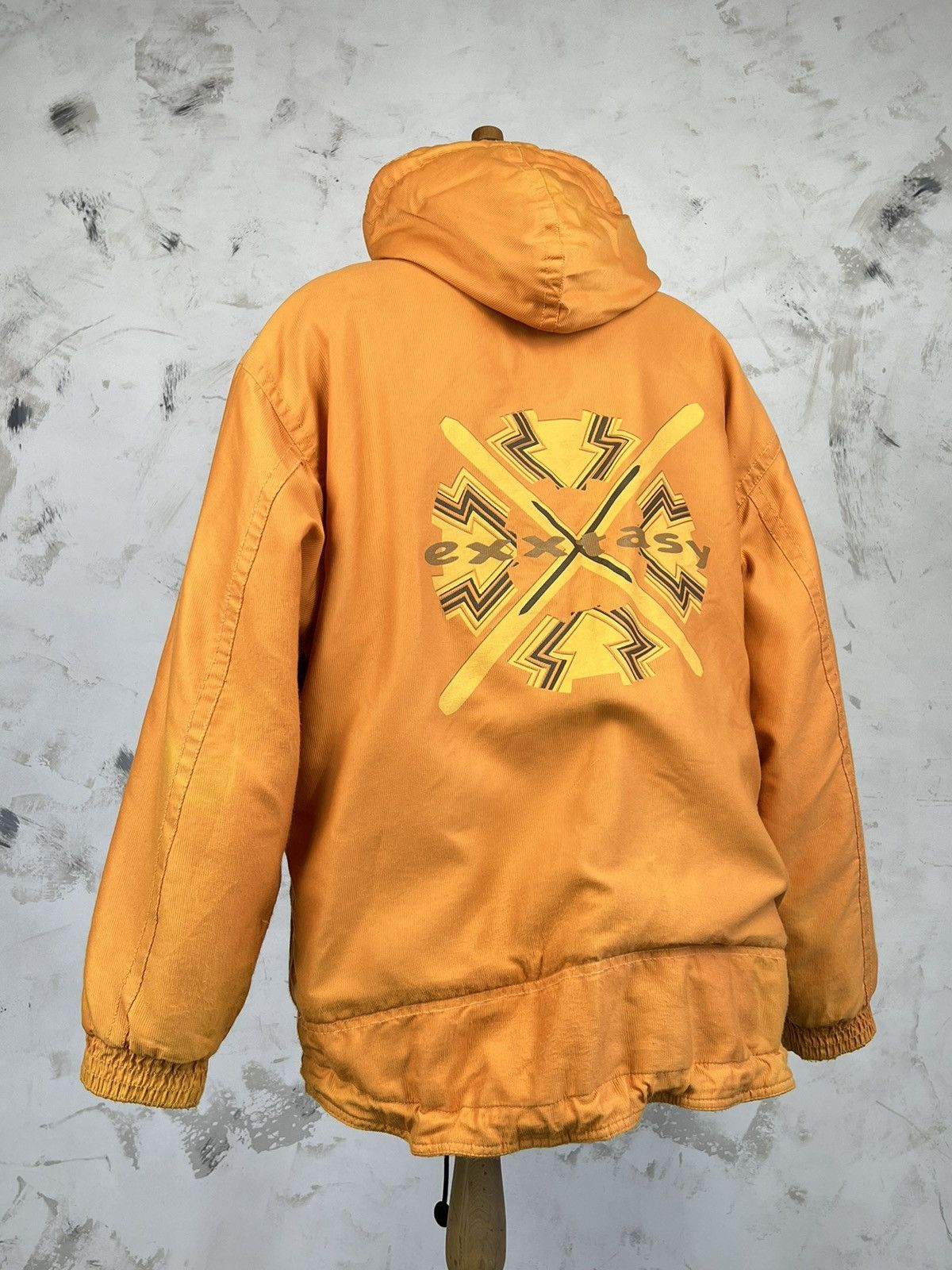 Vintage Vintage Exxtasy Orange Anorak Jacket Size M - L Size US M / EU 48-50 / 2 - 3 Thumbnail