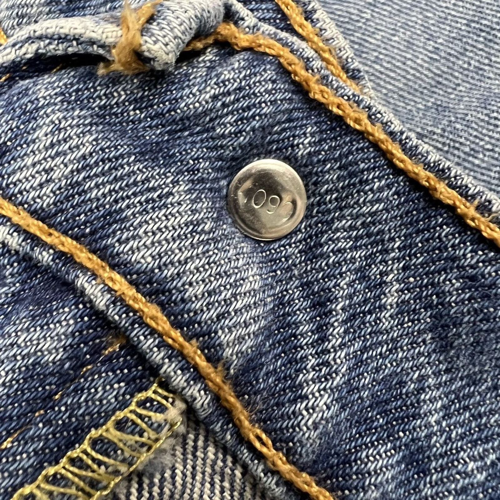 Levi's × Vintage Levi's 541 Jeans 37x29 Taper Light Wash American Denim Pants Size US 37 - 3 Thumbnail