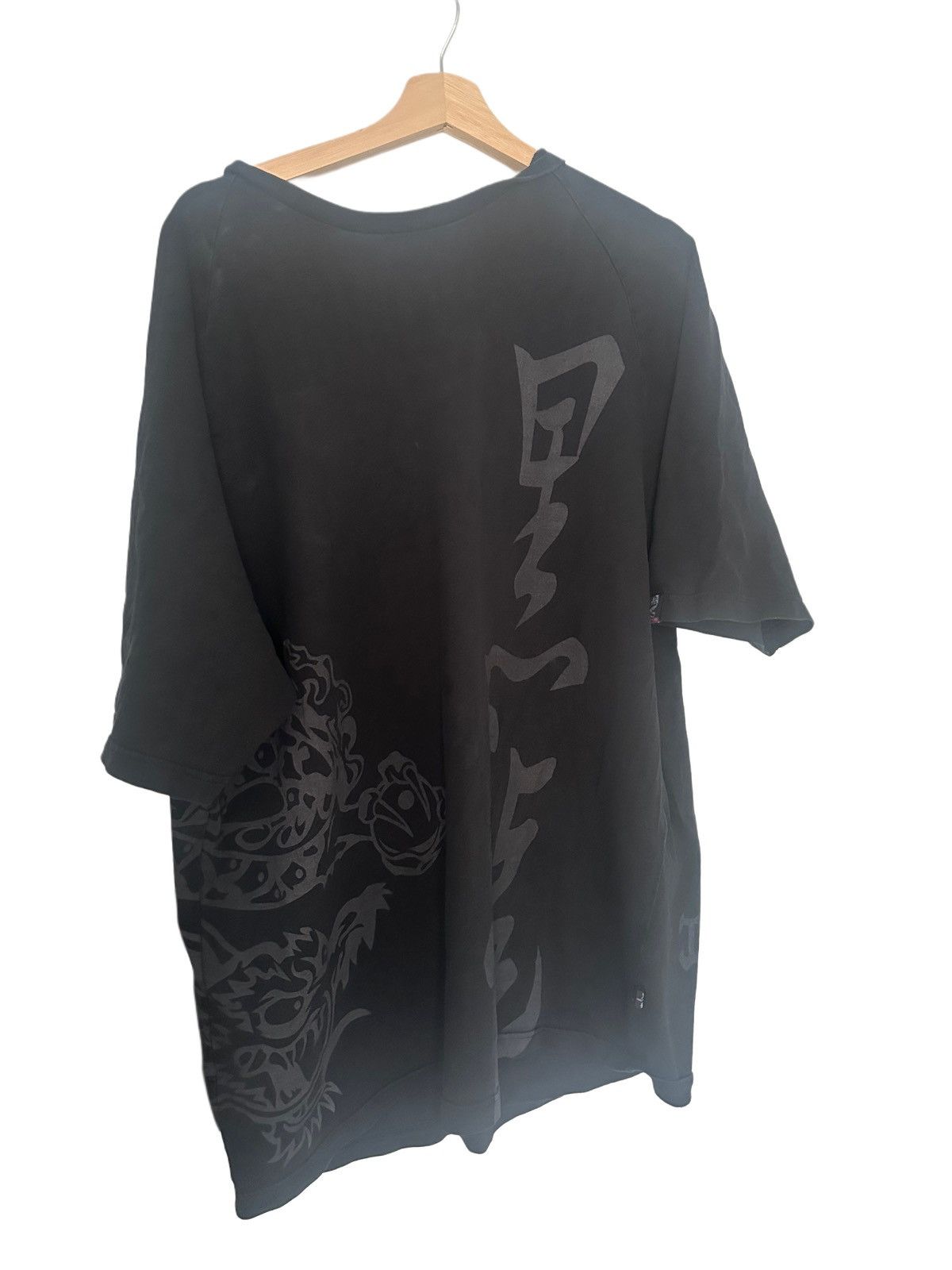 Dogtown × Japanese Brand × Vintage Vintage Rare Dog Town x Black Dragon Sukajan Short Sleeve Size US XL / EU 56 / 4 - 1 Thumbnail