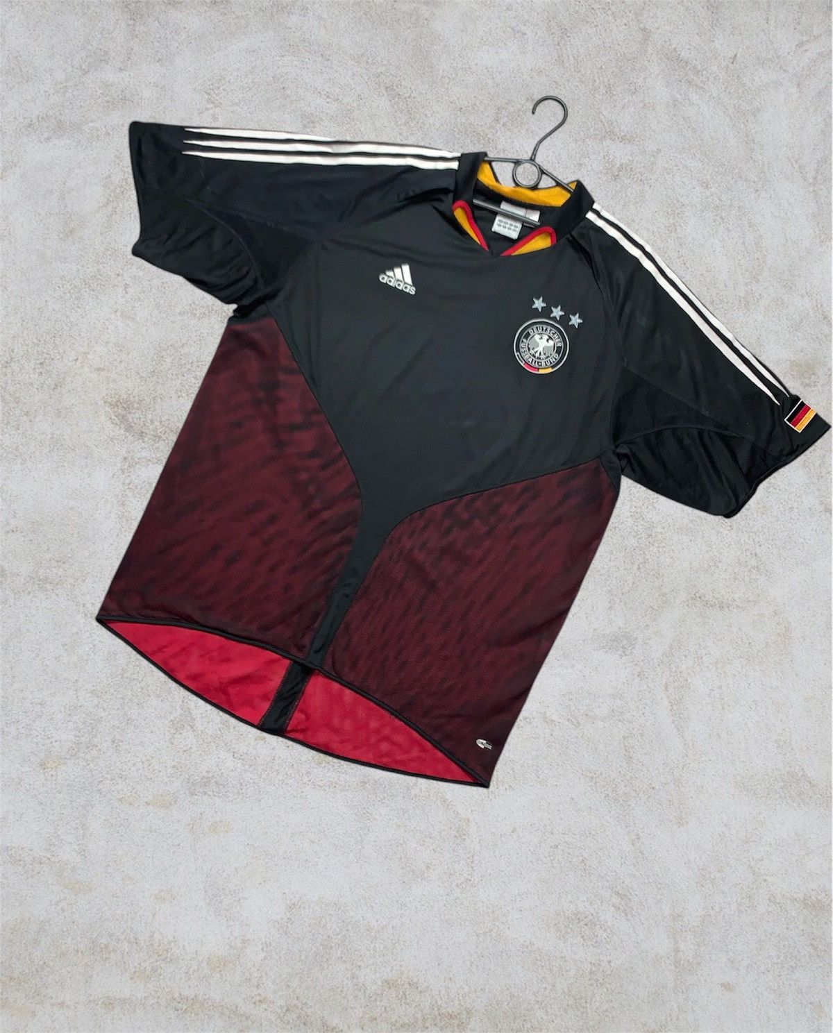 Adidas × Vintage Adidas vintage soccer jersey Germany black rare Size XL Size US XL / EU 56 / 4 - 1 Thumbnail