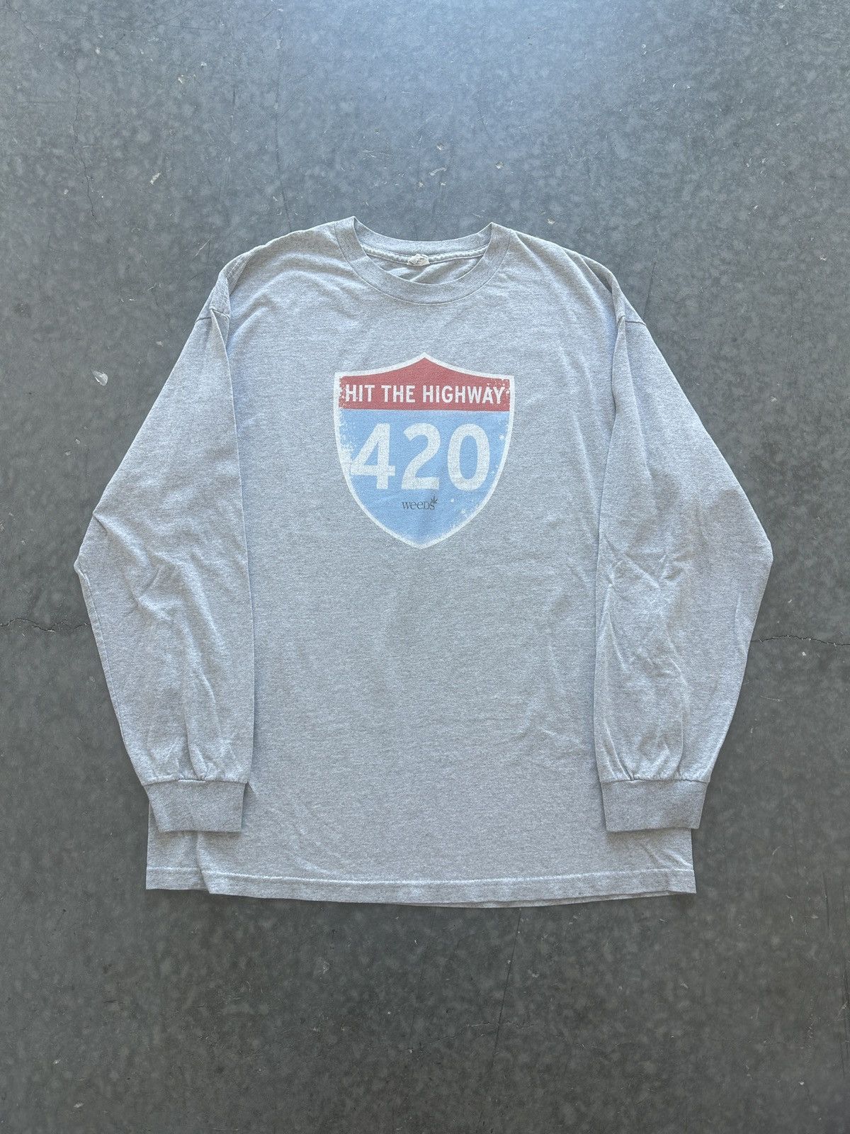 Vintage Vintage Y2K Weeds Promo Tee Highway 420 Size US XL / EU 56 / 4 - 1 Thumbnail