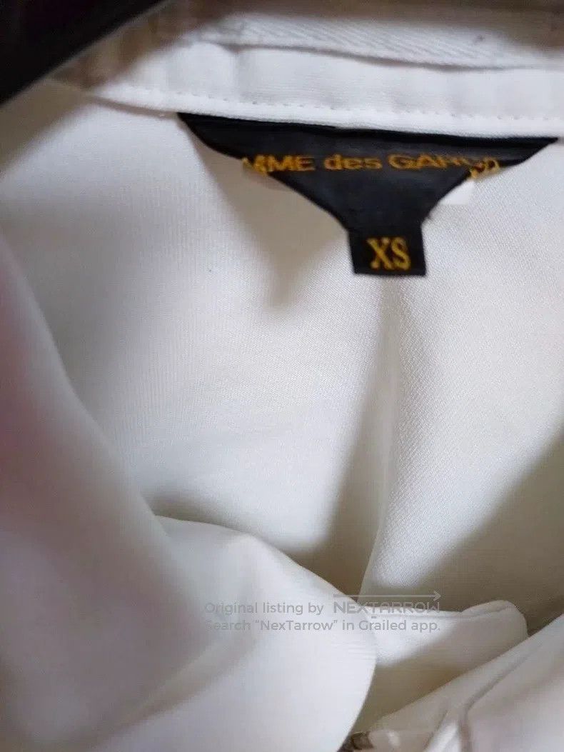 Comme des Garcons Comme Des Garcons White vintage lace design sense top Size XS / US 0-2 / IT 36-38 - 3 Thumbnail