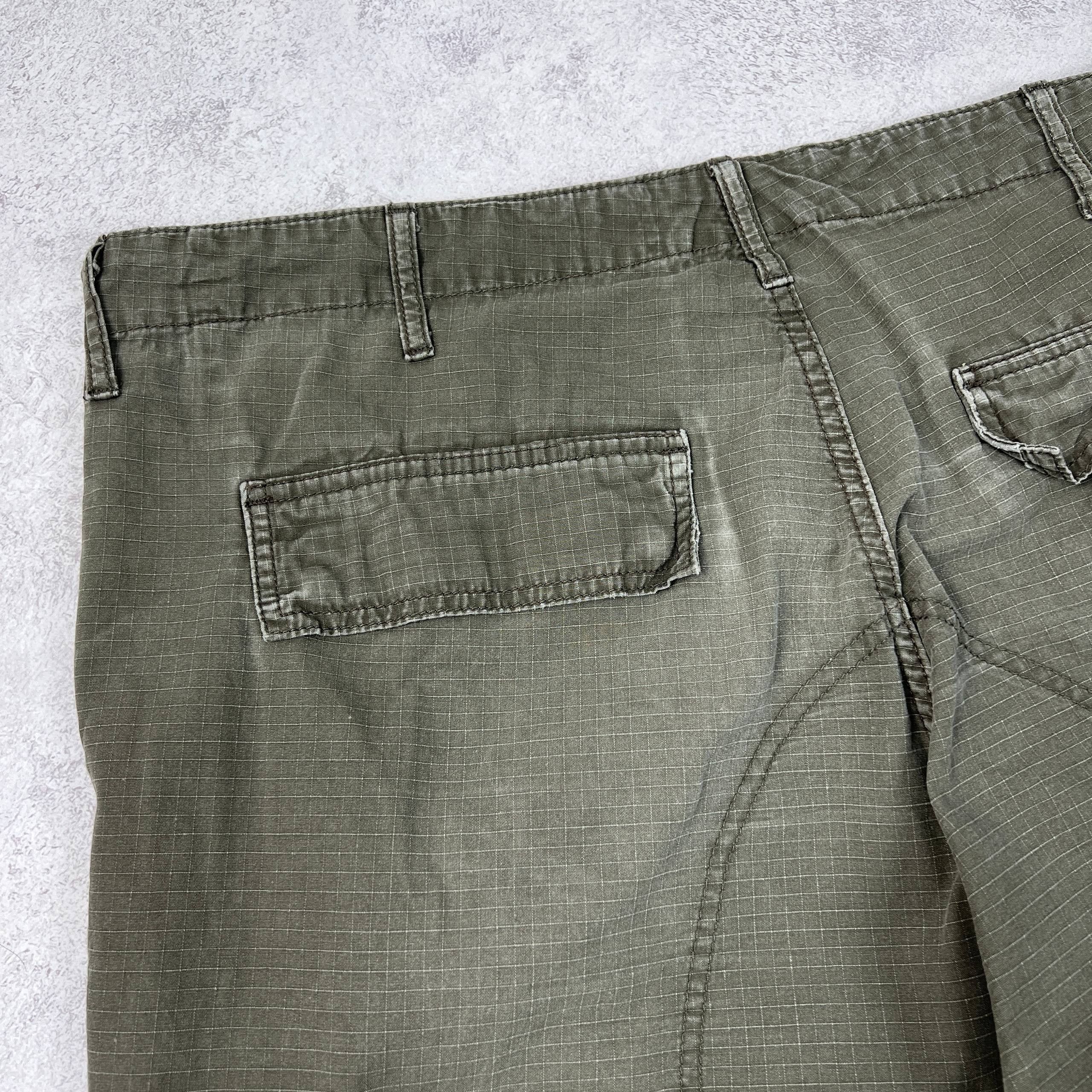 Carhartt Wip Carhartt WIP Regular Cargo Pants Ripstop Olive Green Men's Size US 40 / EU 56 - 12 Thumbnail