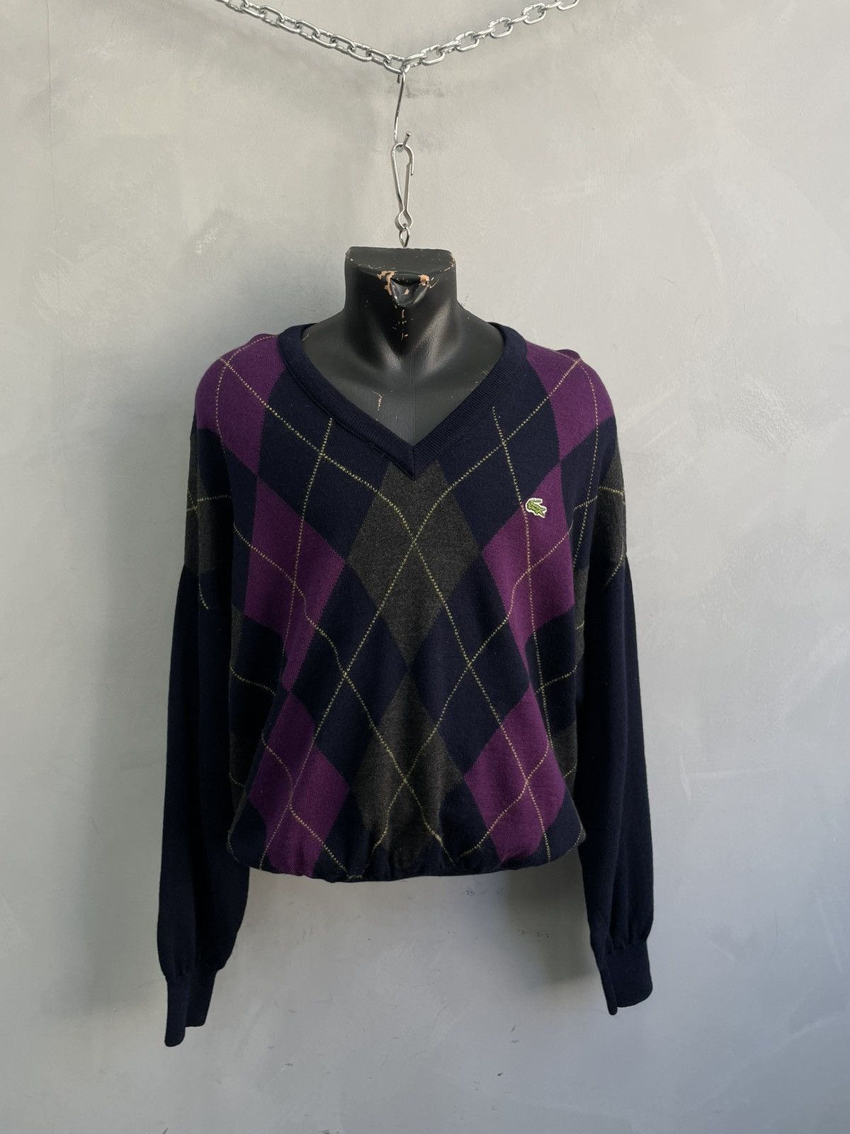 Lacoste Lacoste Chemise V neck old money sweater y2k Size US L / EU 52-54 / 3 - 1 Thumbnail