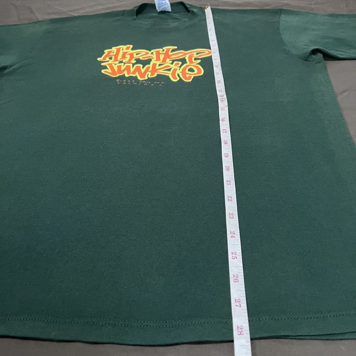 Rap Tees VeryRare Vintage 90s Hiphop Junkie Nice Smooth Art Eric Orr Size US XL / EU 56 / 4 - 8 Thumbnail