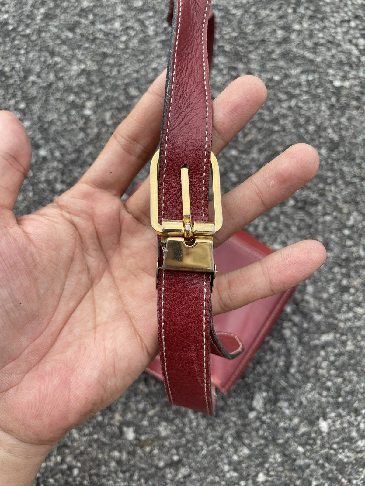 Dior Vintage Christian Dior Sling Bag Leather Size ONE SIZE - 10 Thumbnail