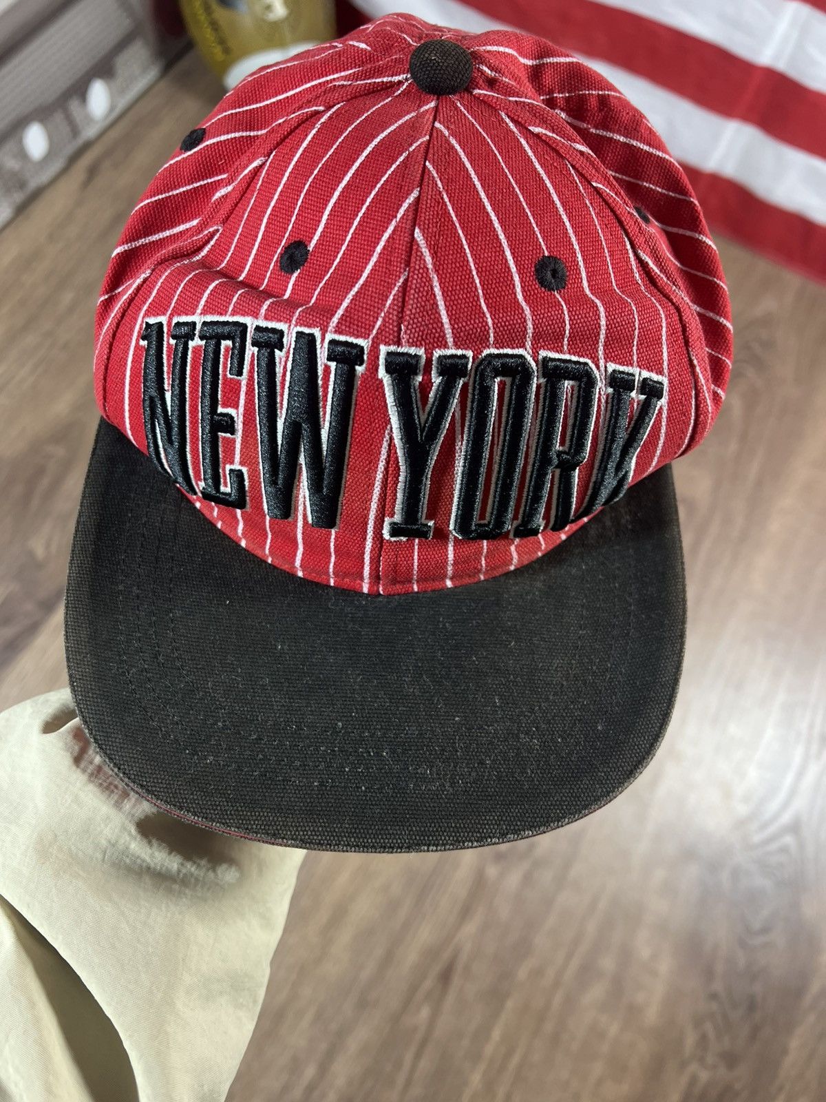 Vintage Vintage New York Hat Cap Snapback Size ONE SIZE - 2 Thumbnail