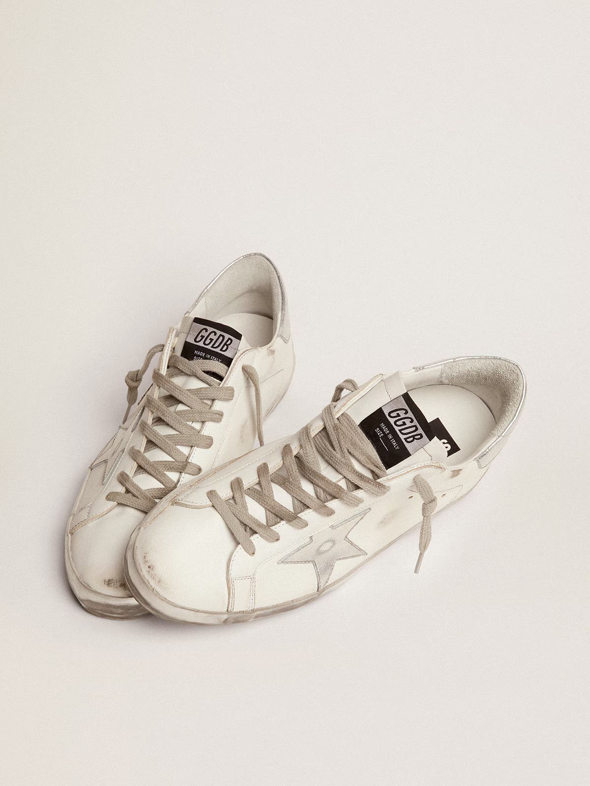 Golden Goose o1w1db10226 Super-Star Sneakers In Multicolor Size US 12 / EU 45 - 2 Thumbnail