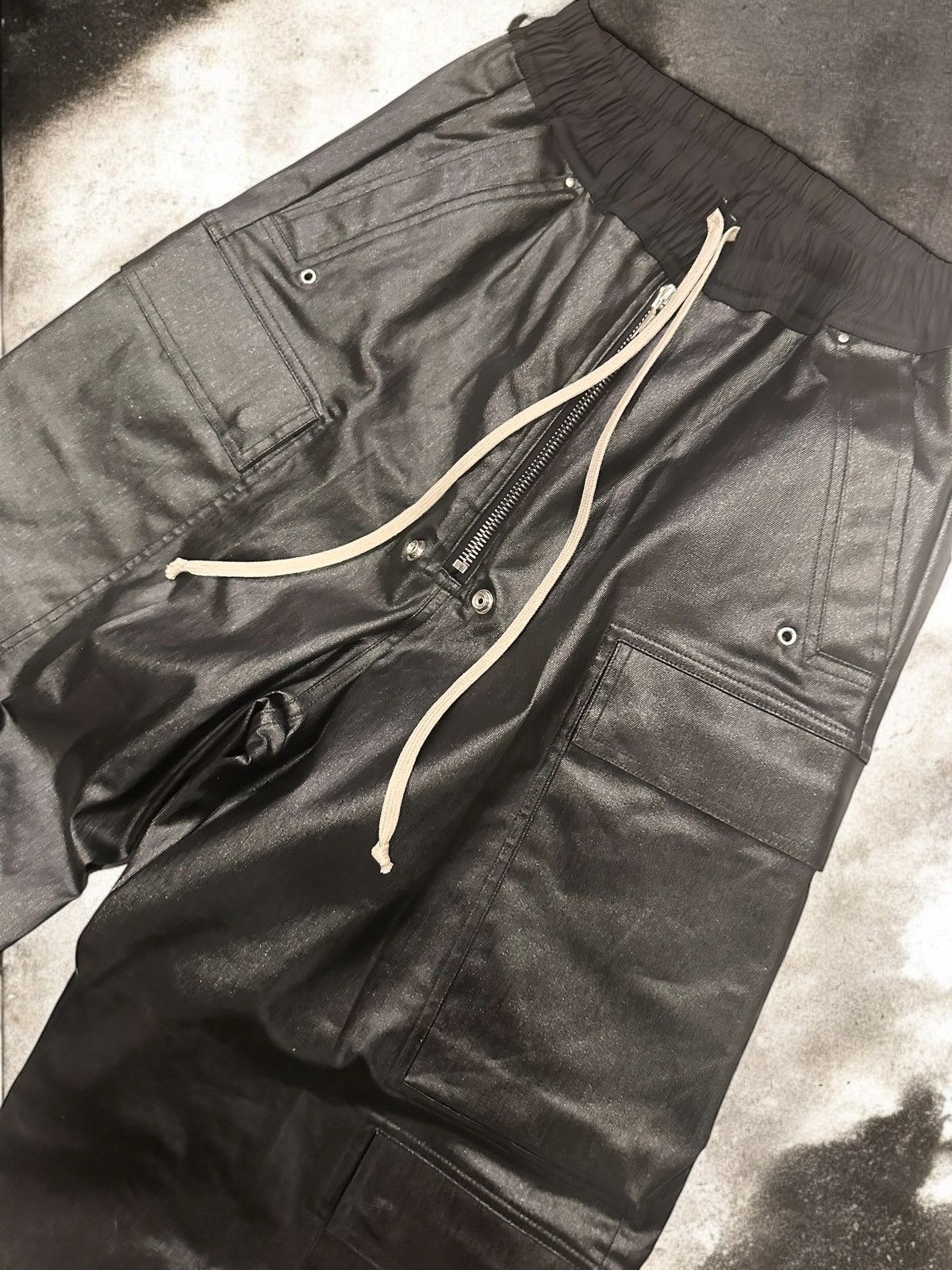 Rick Owens Rick Owen’s Waxed Cargo Belas Size US 32 / EU 48 - 3 Thumbnail