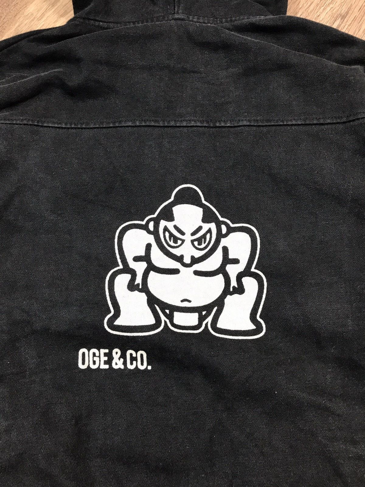 Japanese Brand × Vintage Oge & Co Sumo Kamikaze Zip Hoodie Japan Style Size US L / EU 52-54 / 3 - 18 Thumbnail