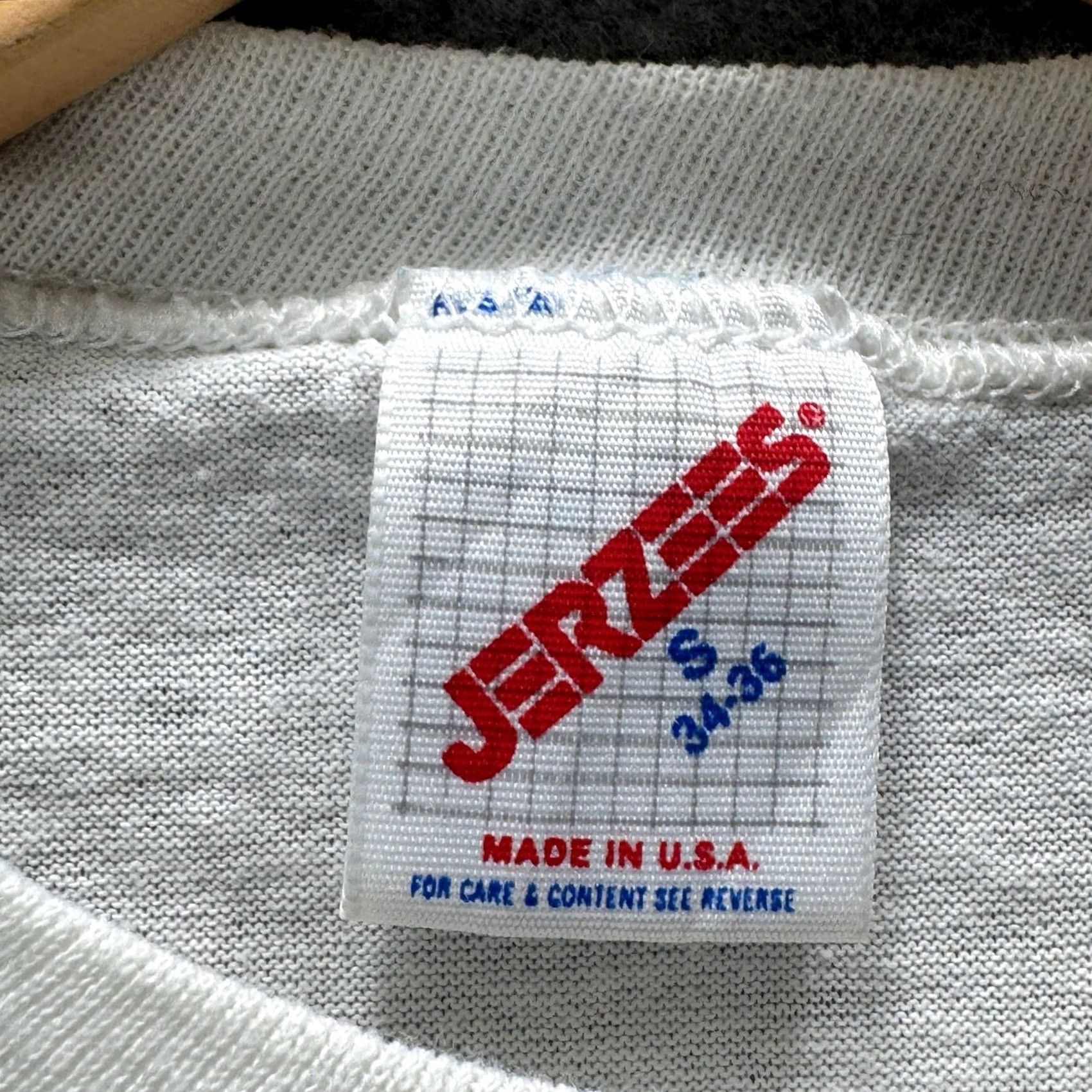 Jerzees VINTAGE JERZEES Shirt Mens S White Logan Parks Tennis Graphic Tee Crewneck Size US S / EU 44-46 / 1 - 4 Thumbnail