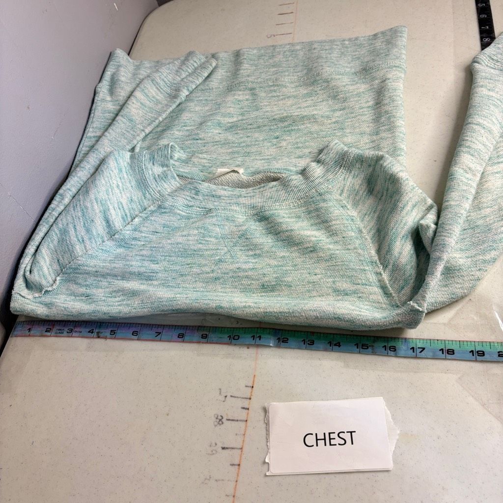Other Caslon Crew Neck Long Raglan Sleeve Pullover Sweater Heather Mint Green Size XS Size XS / US 0-2 / IT 36-38 - 4 Thumbnail