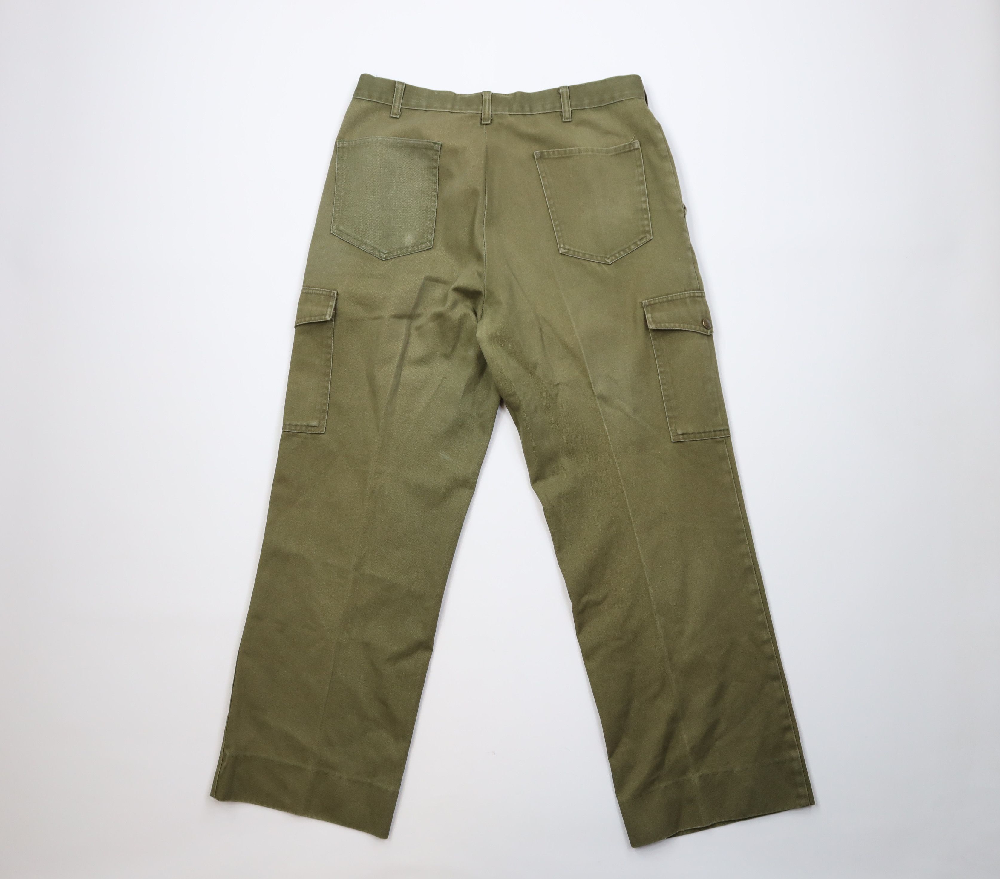 Vintage Vintage 70s Boy Scouts of America BSA Cargo Pants USA Size US 34 / EU 50 - 11 Thumbnail