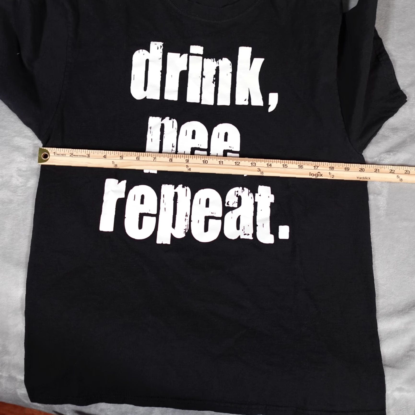 Port & Company VINTAGE Port & Company T-Shirt Mens Large Slim Fit Funny Quote Black 2000s Y2K Size US L / EU 52-54 / 3 - 5 Thumbnail