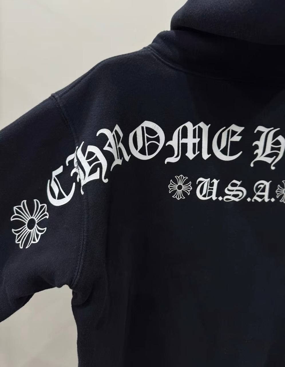 Chrome Hearts Exclusive Chrome Hearts Sanskrit USA Waffle Print Sweatshirt Size US M / EU 48-50 / 2 - 3 Thumbnail