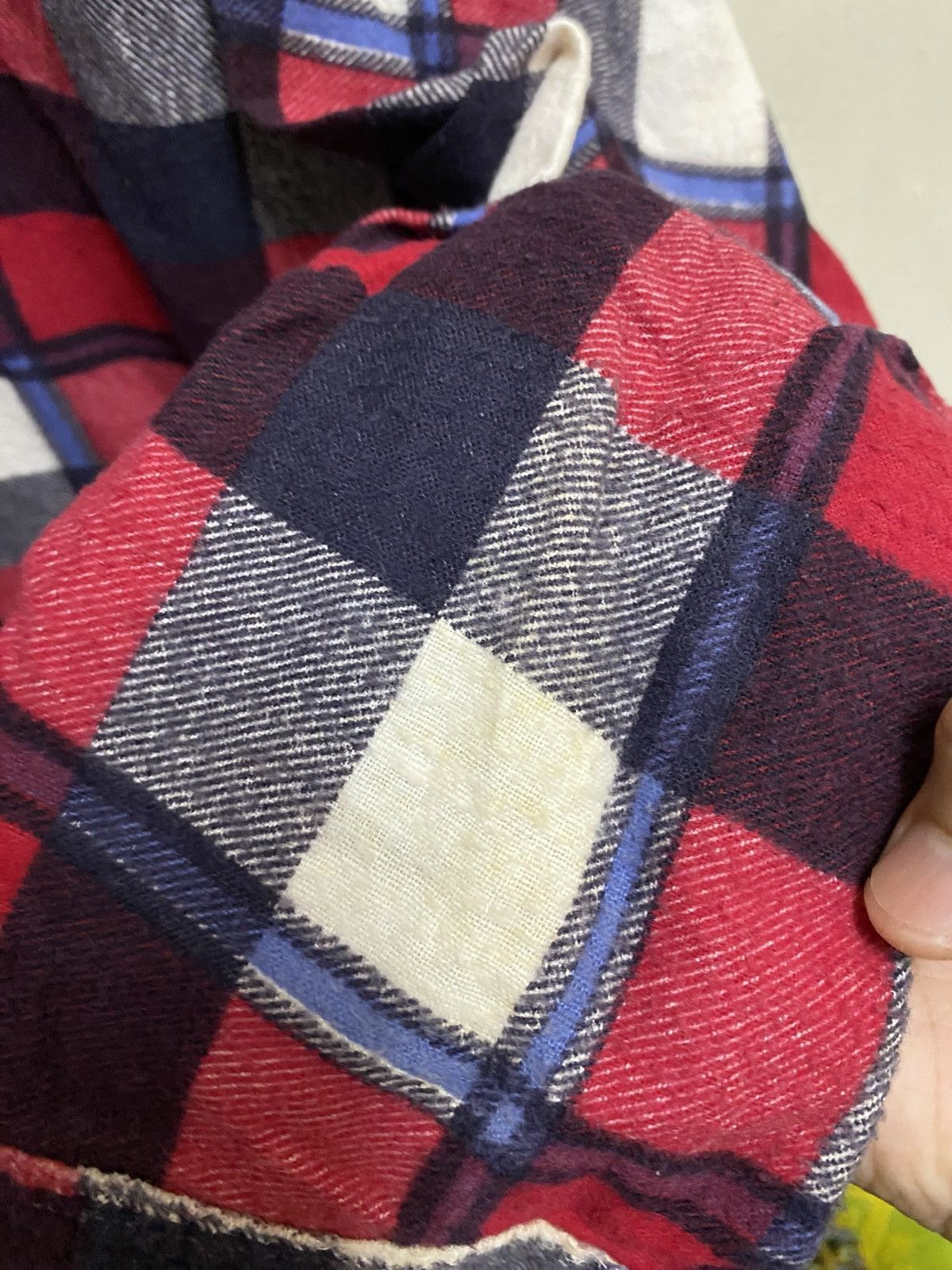 Flannel Sussex Flannel Shirt Cotton Red Colour Size US L / EU 52-54 / 3 - 4 Thumbnail
