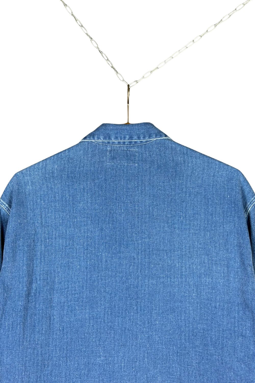 RRL Ralph Lauren RRL Cotton-Linen Herringbone Denim Work Jacket - ss15 est, Size US L / EU 52-54 / 3 - 13 Thumbnail