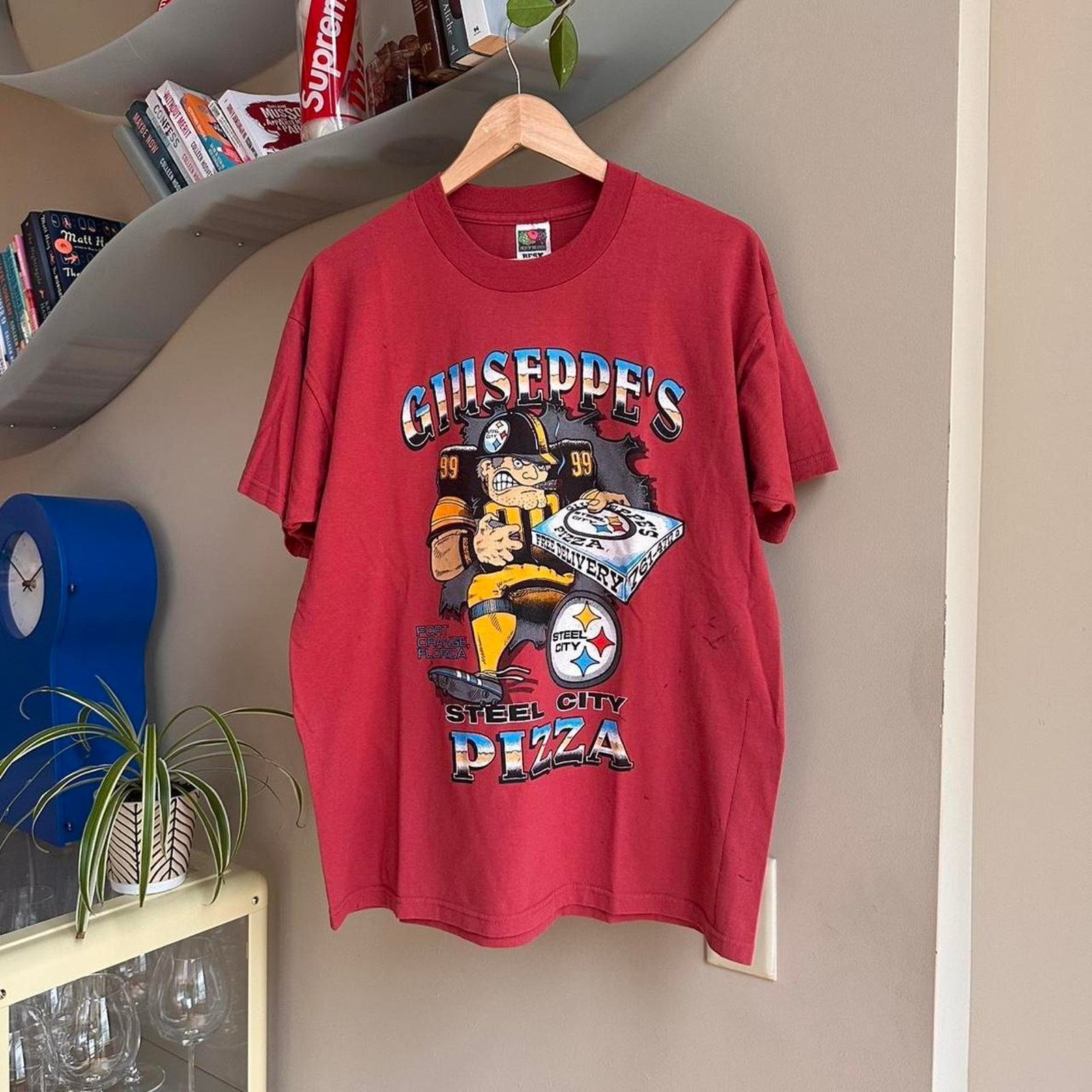 Fruit Of The Loom × Vintage Vintage Pittsburgh Steelers Breakthrough Shirt Size US L / EU 52-54 / 3 - 1 Thumbnail