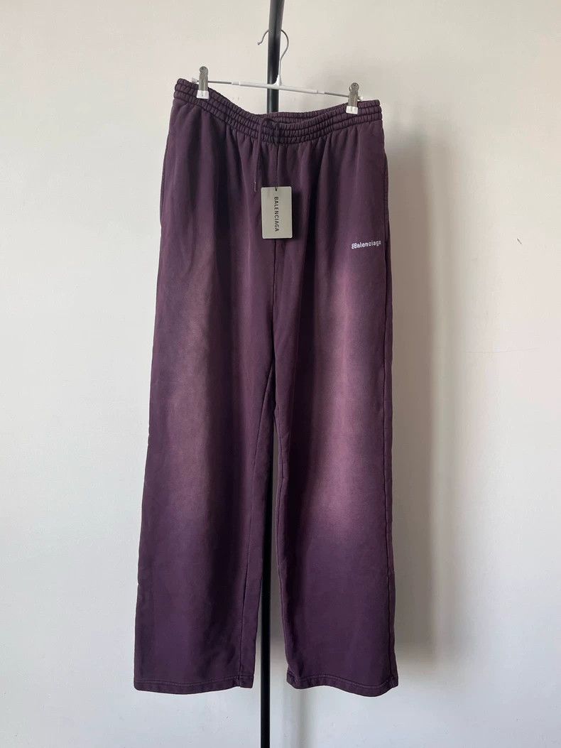Balenciaga Balenciaga size S Simple Logo Embroidered Straight-Leg Hig Size 24" / US 00 / IT 34 - 1 Thumbnail