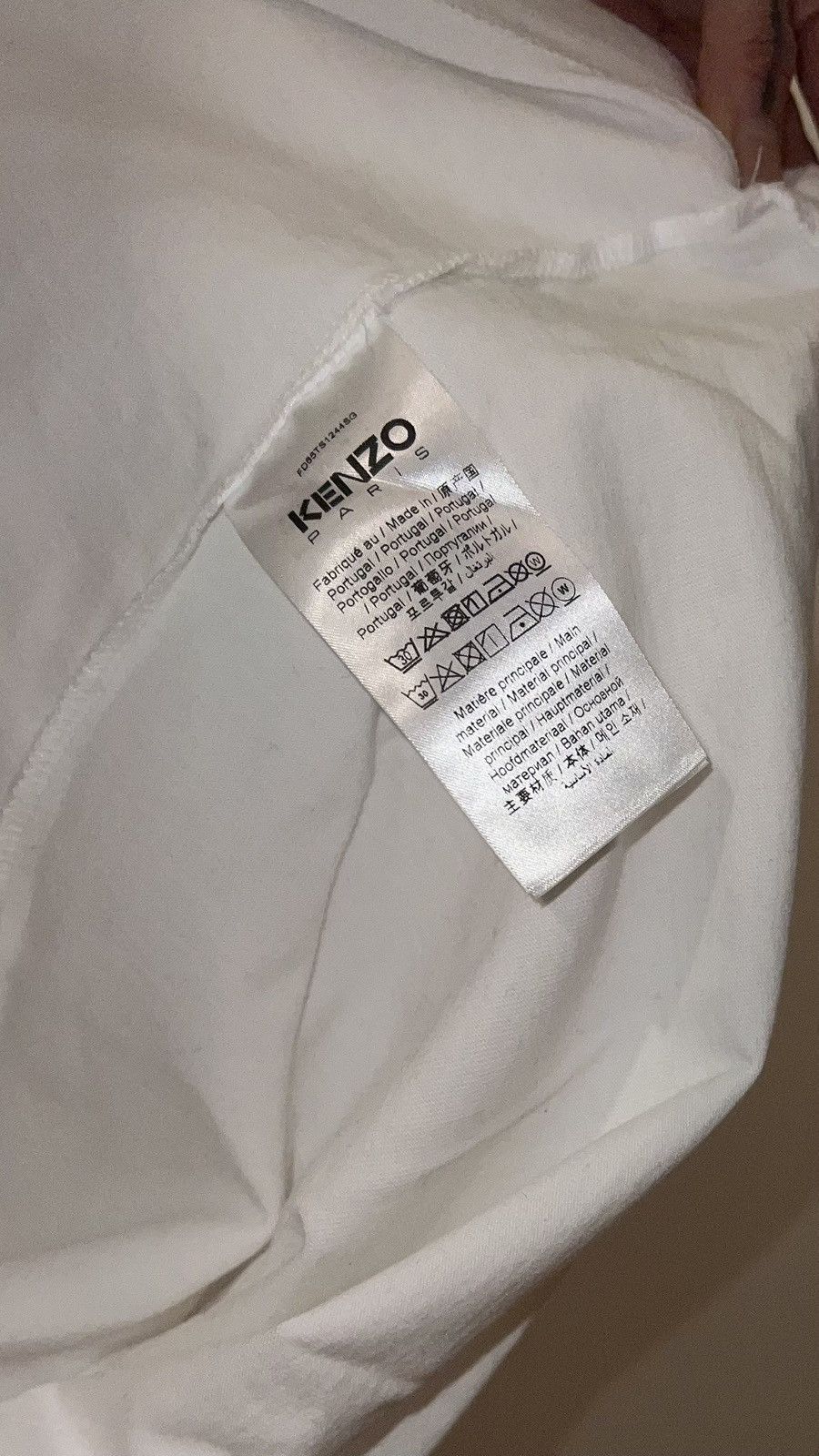 Kenzo Pull Kenzo new white and blue Size US M / EU 48-50 / 2 - 4 Thumbnail