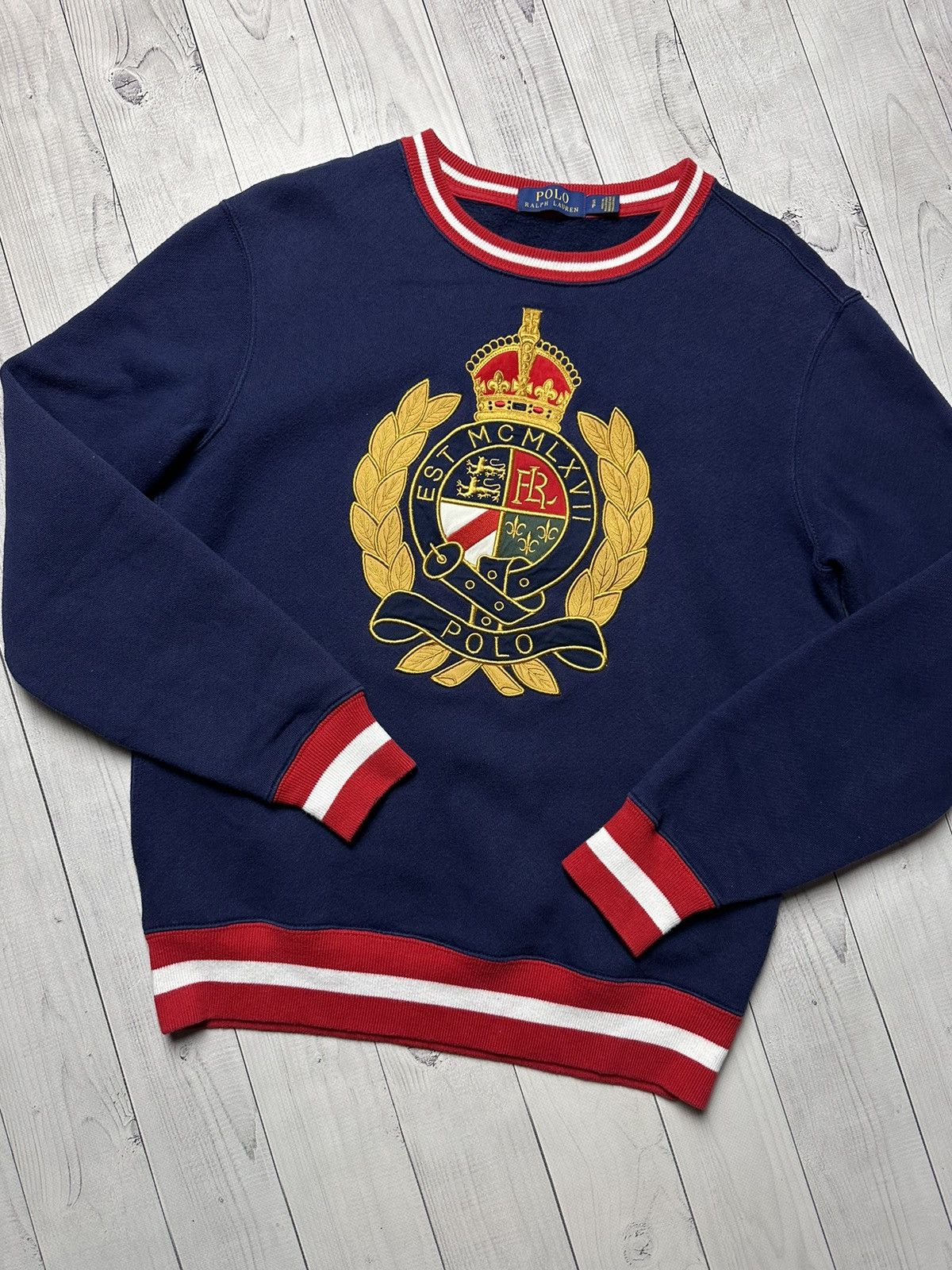 Polo Ralph Lauren Vintage polo Ralph Lauren big logo size S rare Size S / US 4 / IT 40 - 2 Thumbnail