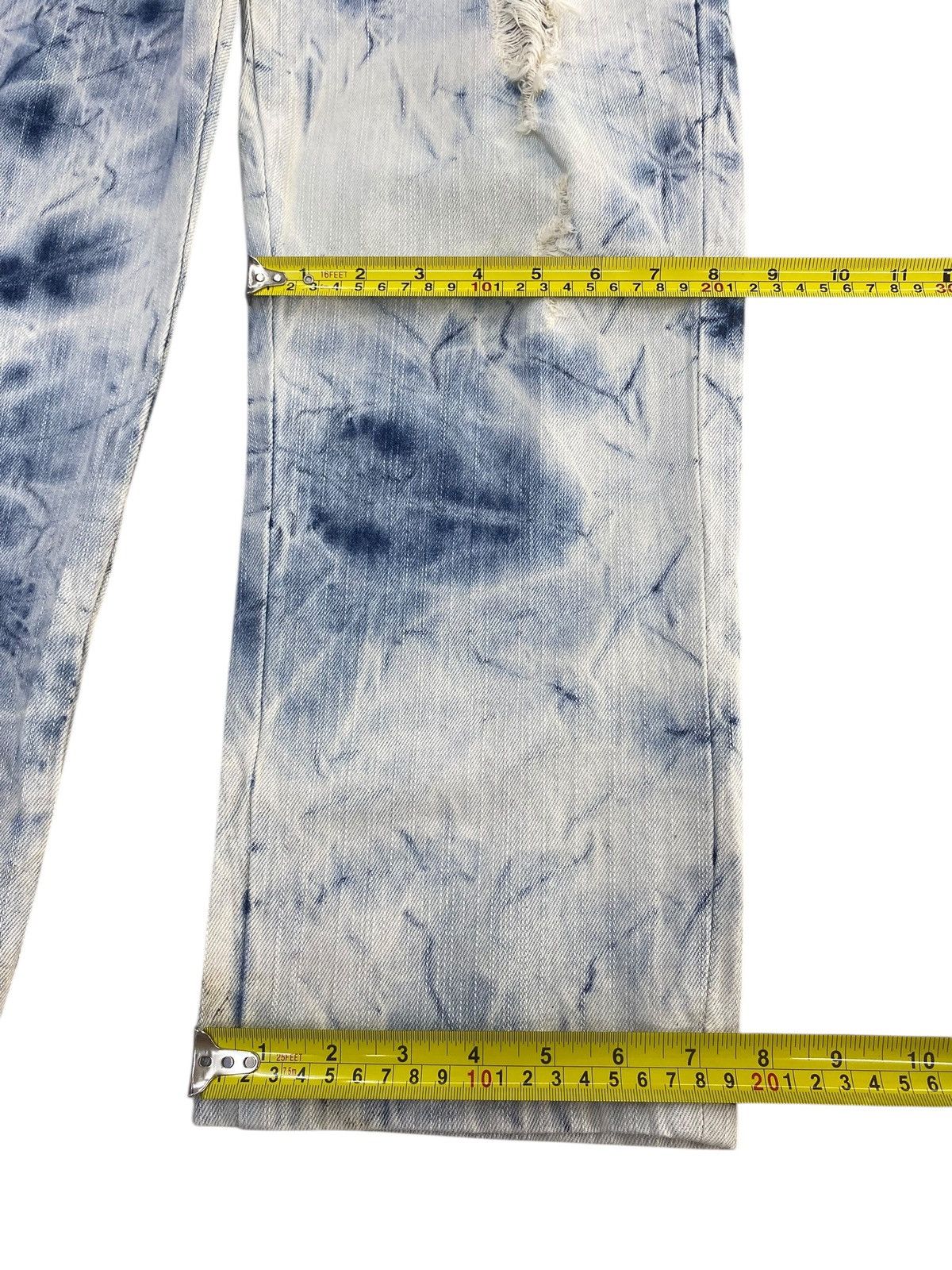 Japanese Brand Japanese Brand Tie Dye Wash Style Baggy Jeans Size US 30 / EU 46 - 8 Thumbnail