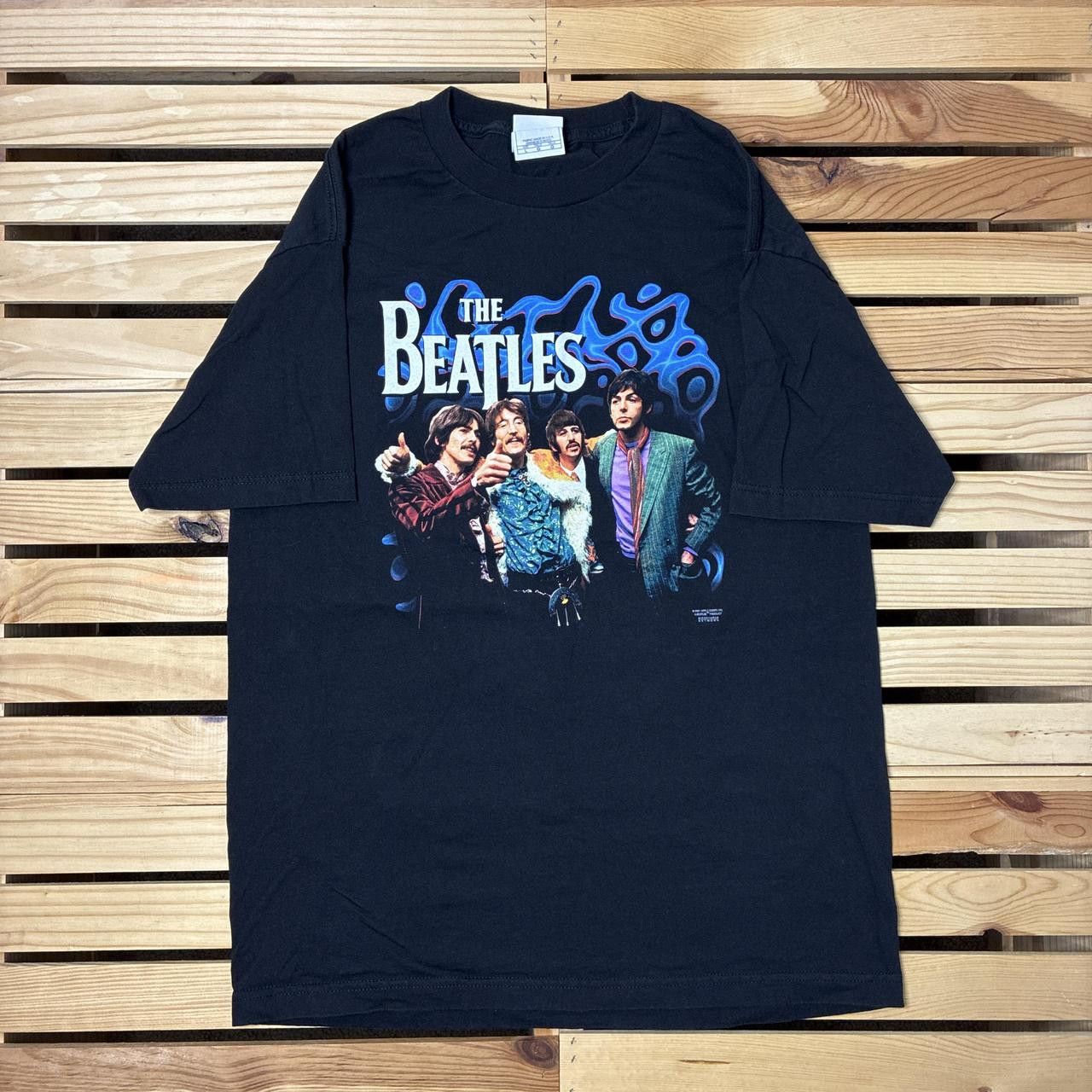 AAA Vintage The Beatles 2001 Black Band Tee Size Large Size US L / EU 52-54 / 3 - 1 Thumbnail