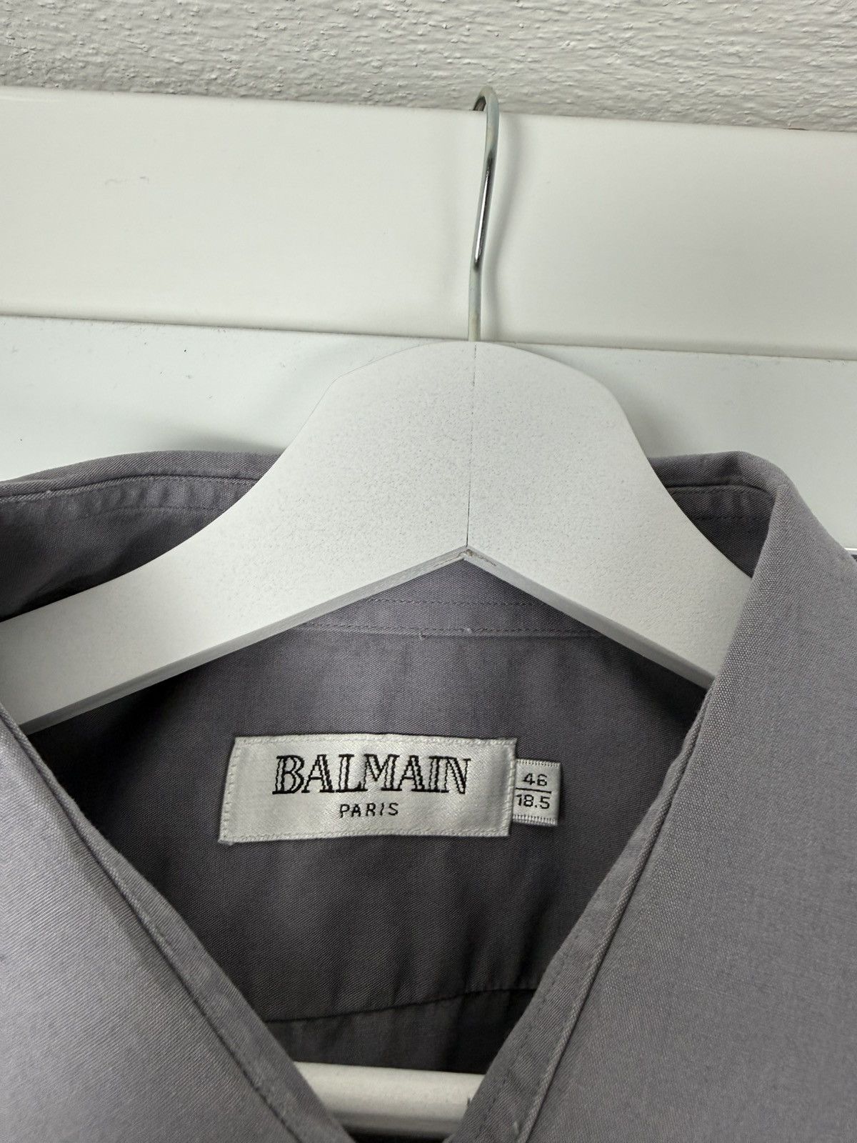 Balmain Balmain Luxury Shirt Size US XXL / EU 58 / 5 - 4 Thumbnail