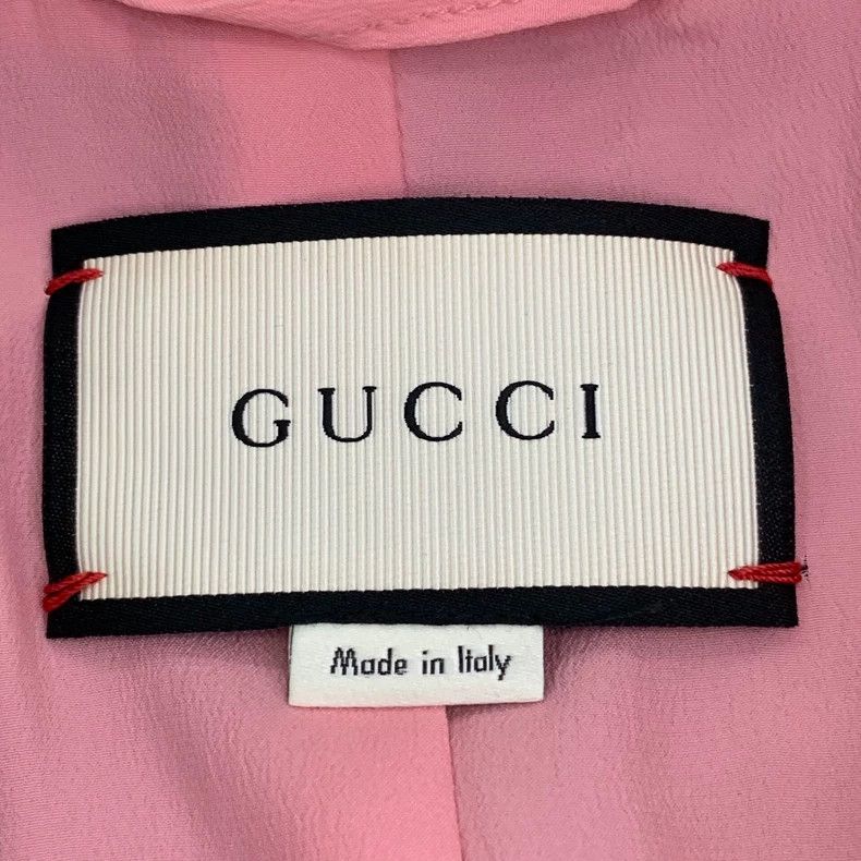 Gucci Gucci Size 36 Black puppy embroidered lapel coarse tweed s Size US XXS / EU 40 - 5 Thumbnail