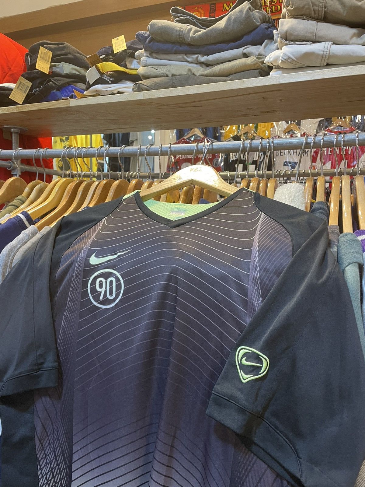 Nike Y2K Nike Total 90 Jersey Size US L / EU 52-54 / 3 - 2 Thumbnail