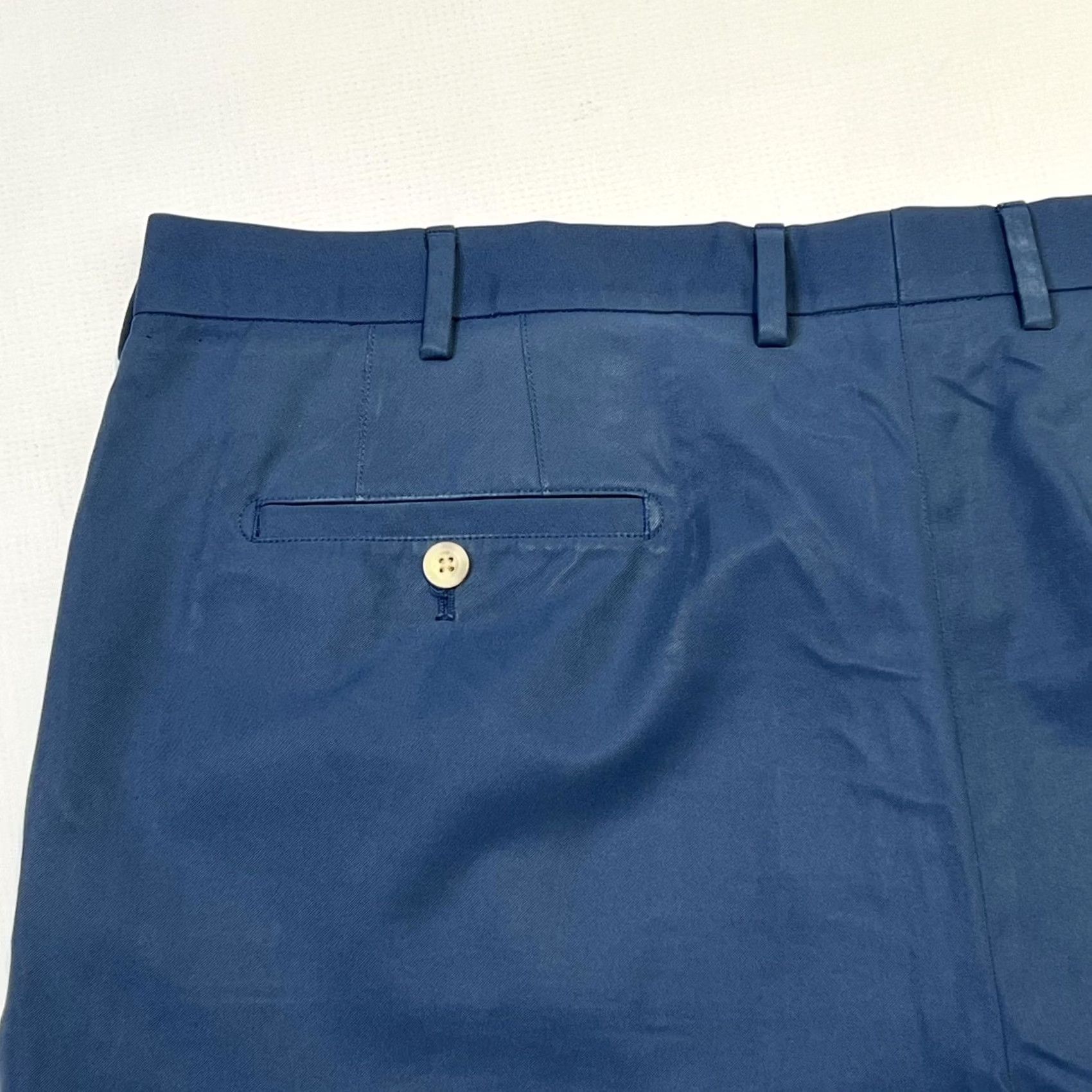 Peter Millar Peter Millar Crown Sport Shorts Mens 40 Blue Chino Golf Lightweight Breathable Moisture-Wicking Quick Dry Flat Front Regular Inseam 9in Pockets Size US 40 / EU 56 - 4 Thumbnail
