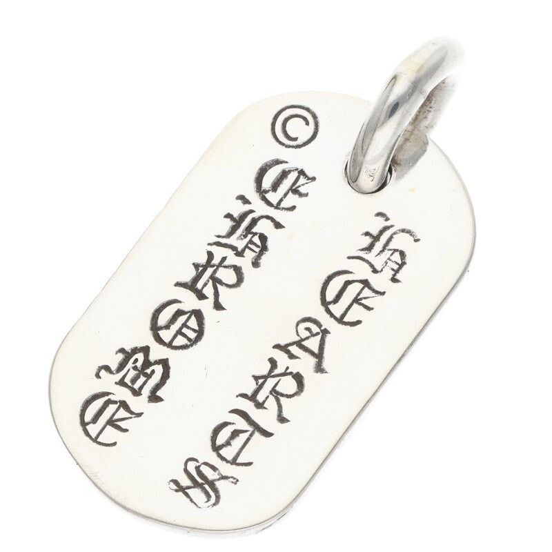 Chrome Hearts CHROME HEARTS Raised Dog Tag Necklace Silver Size ONE SIZE - 2 Thumbnail