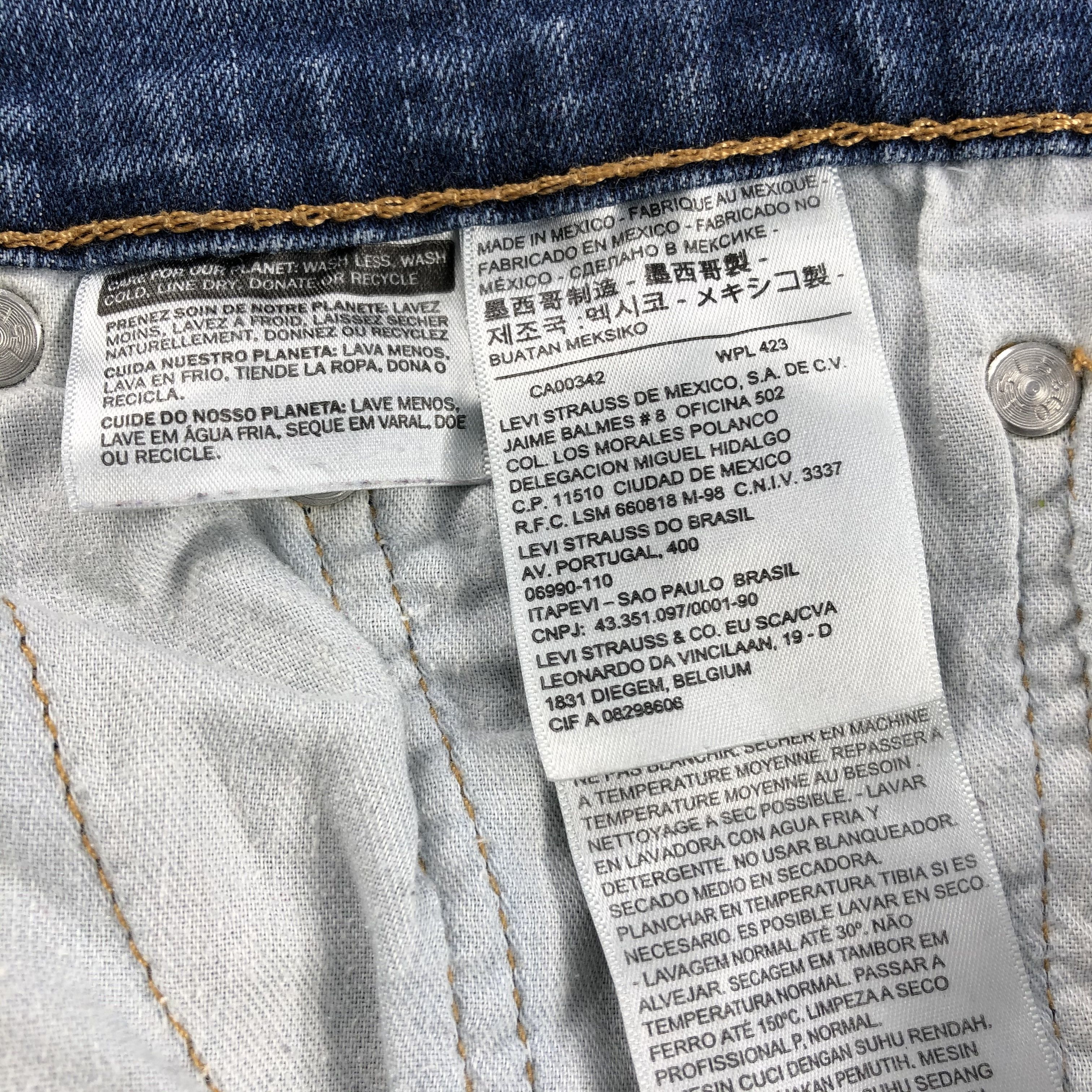 Levi's × Vintage Vintage Levis 505 Jeans-JM1217 Size US 33 - 12 Thumbnail